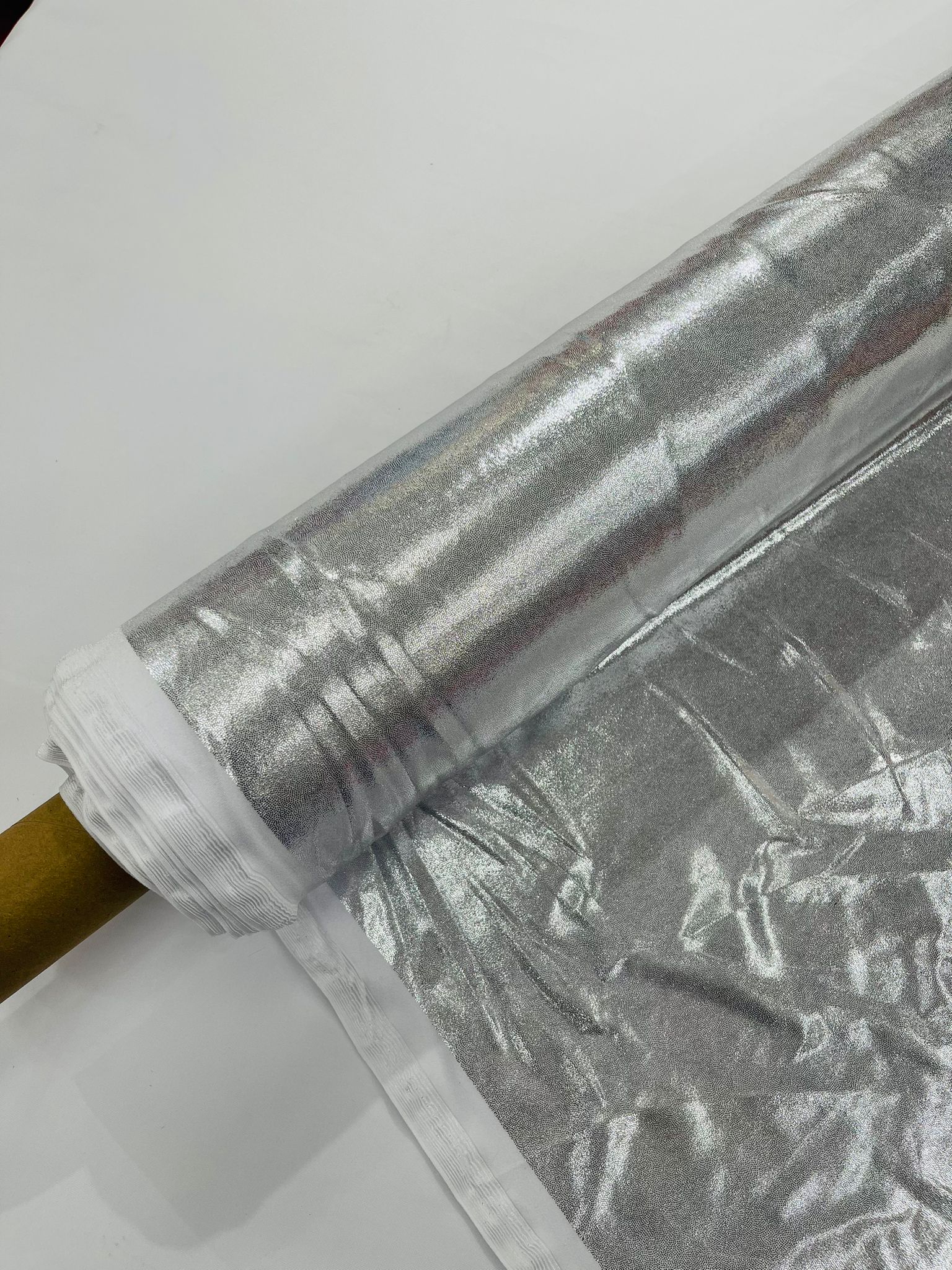 Foggy Foil All Over Foil Metallic Nylon Spandex 4 Way Stretch/58 Inches Wide/Coastplay.