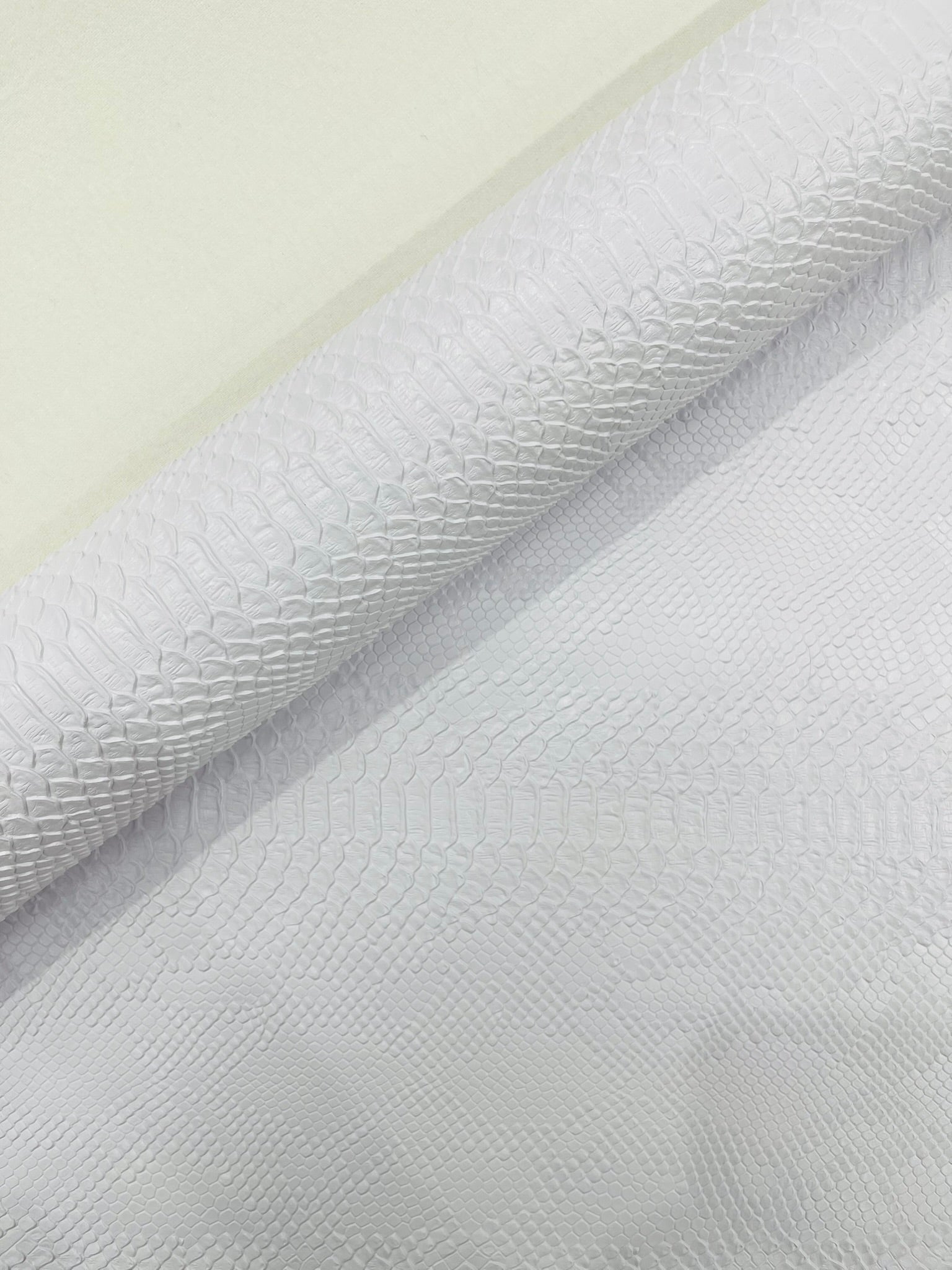 Viper Snake Skin Texture Faux Leather Fabric| 54" Wide| Upholstery| Bags.