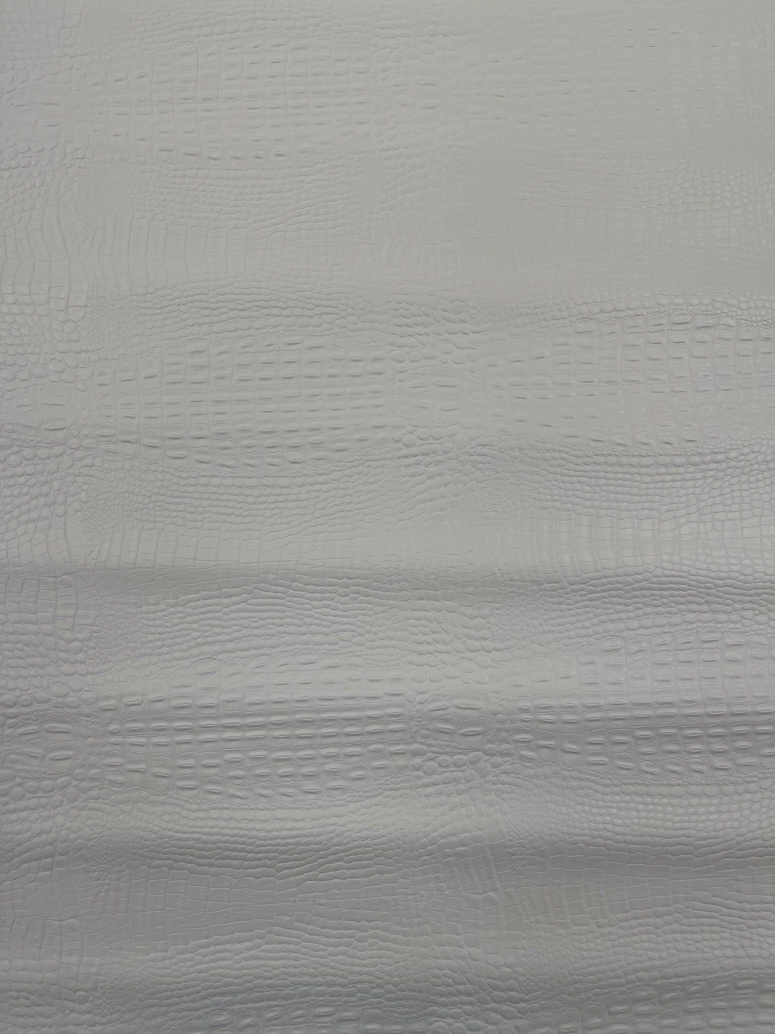 Crocodile Marine Vinyl 2 tone Upholstery, Crocodile Skin Texture Faux Leather PVC Vinyl, 54" Wide.
