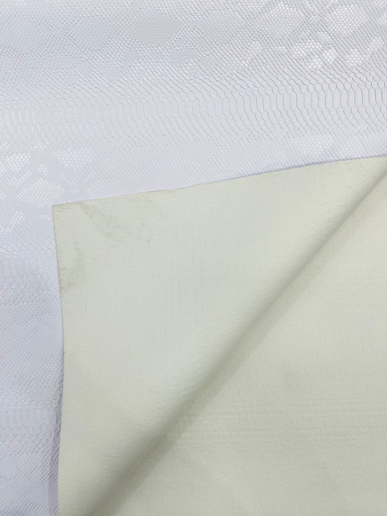 Viper Snake Skin Texture Faux Leather Fabric| 54" Wide| Upholstery| Bags.