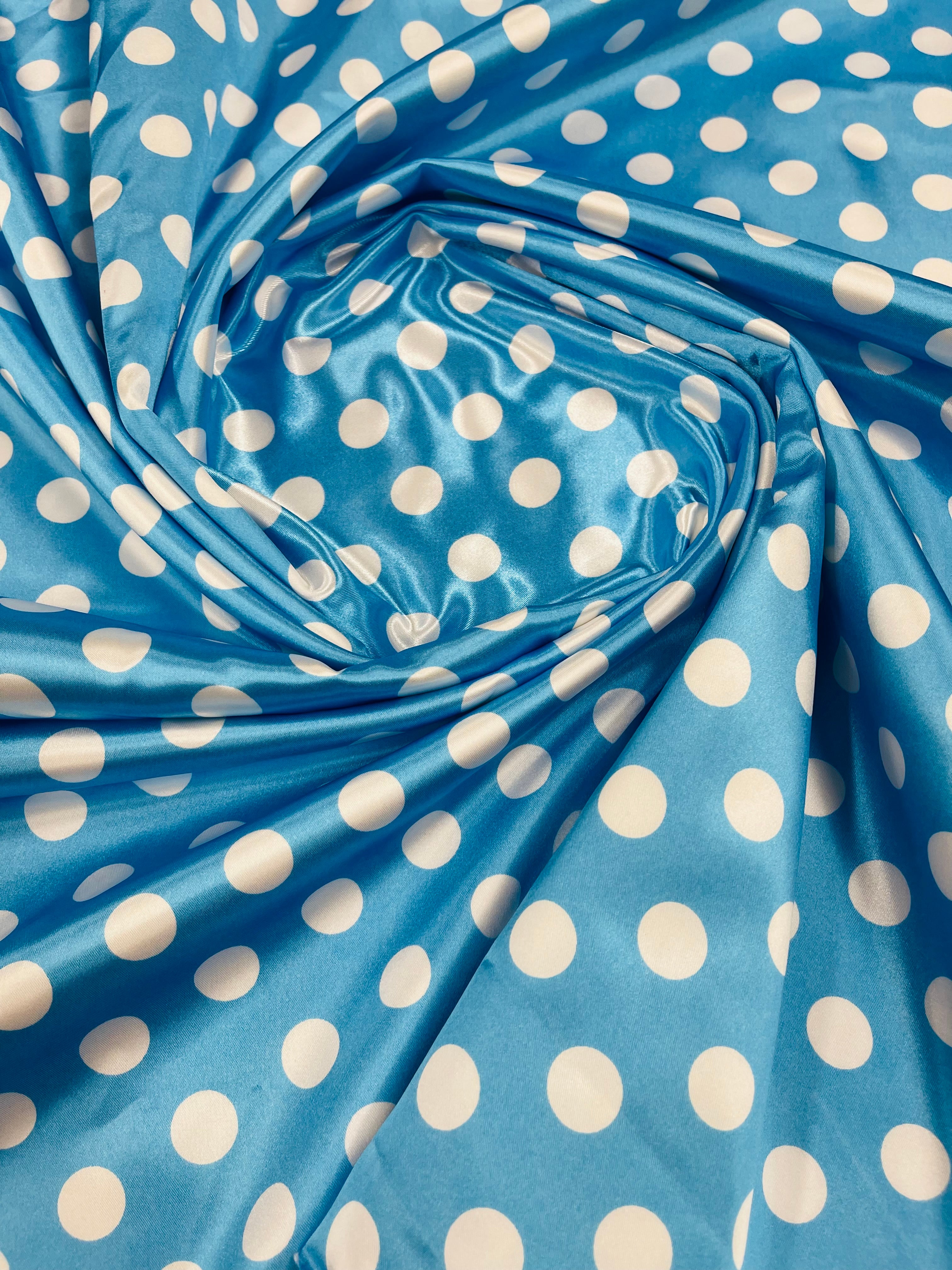 POLKA DOT SATIN (by the yard)