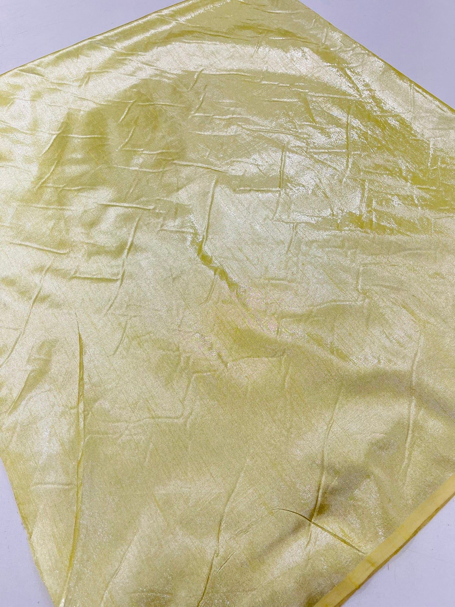 Metallic Polyester Dupioni Faux Silk Fabric | 55" Wide Wedding, Home Decor.