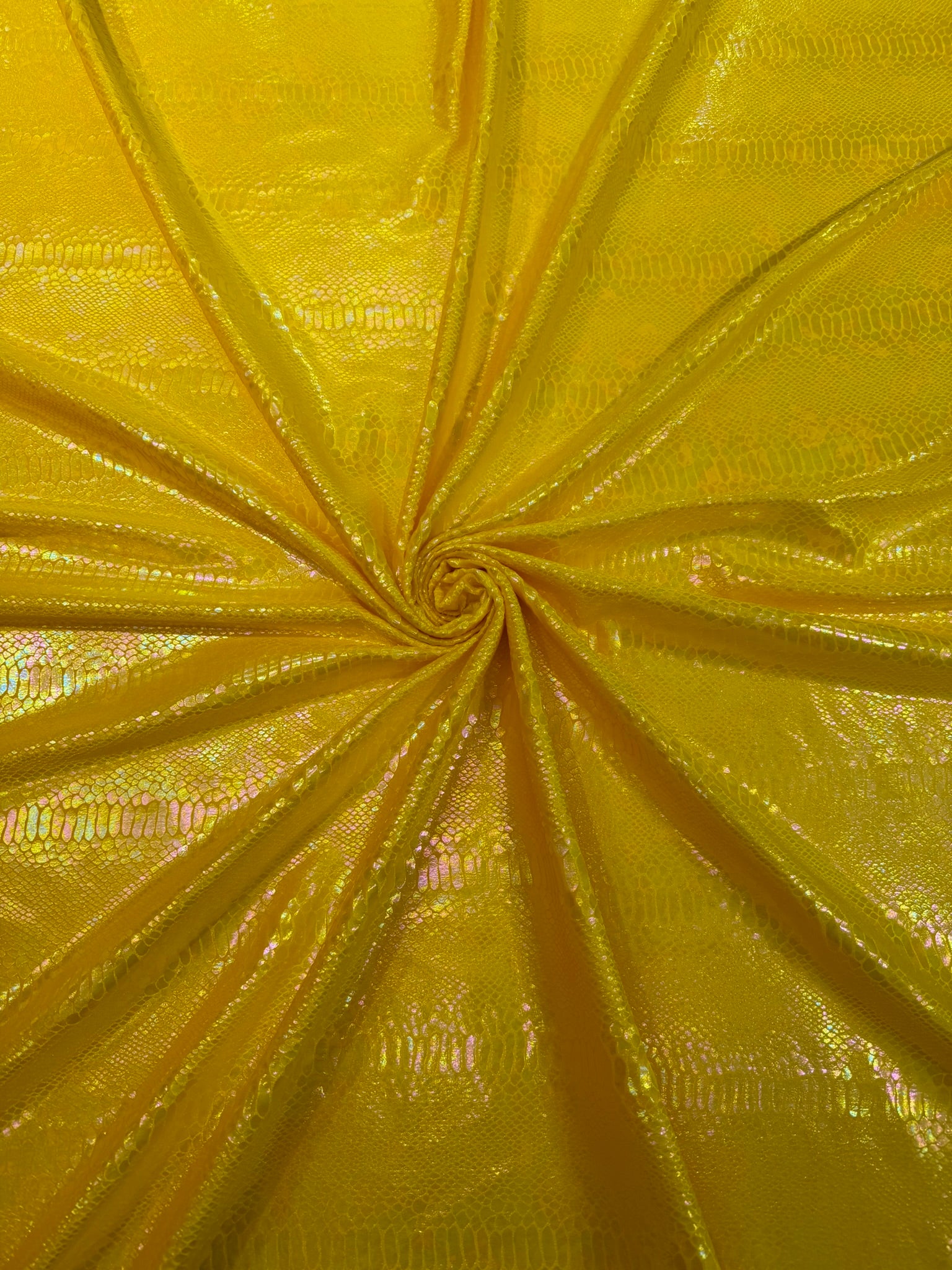 Illusion Foil Mamba Snake Design Stretch Velvet Fabric 58" Wide| Costume.