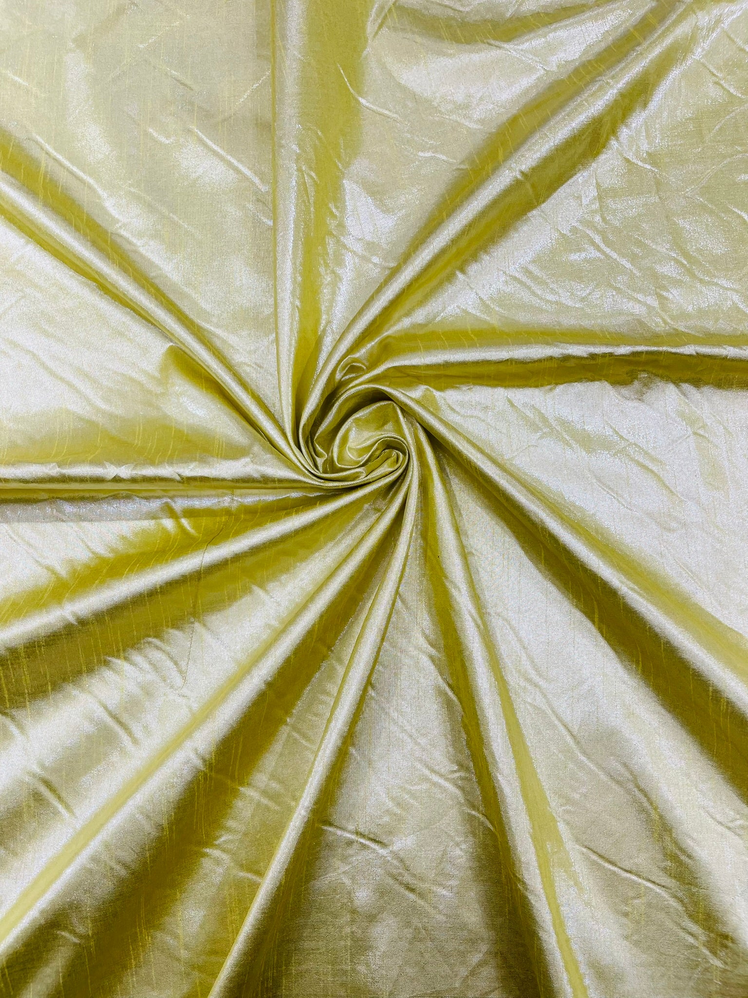 Metallic Polyester Dupioni Faux Silk Fabric | 55" Wide Wedding, Home Decor.