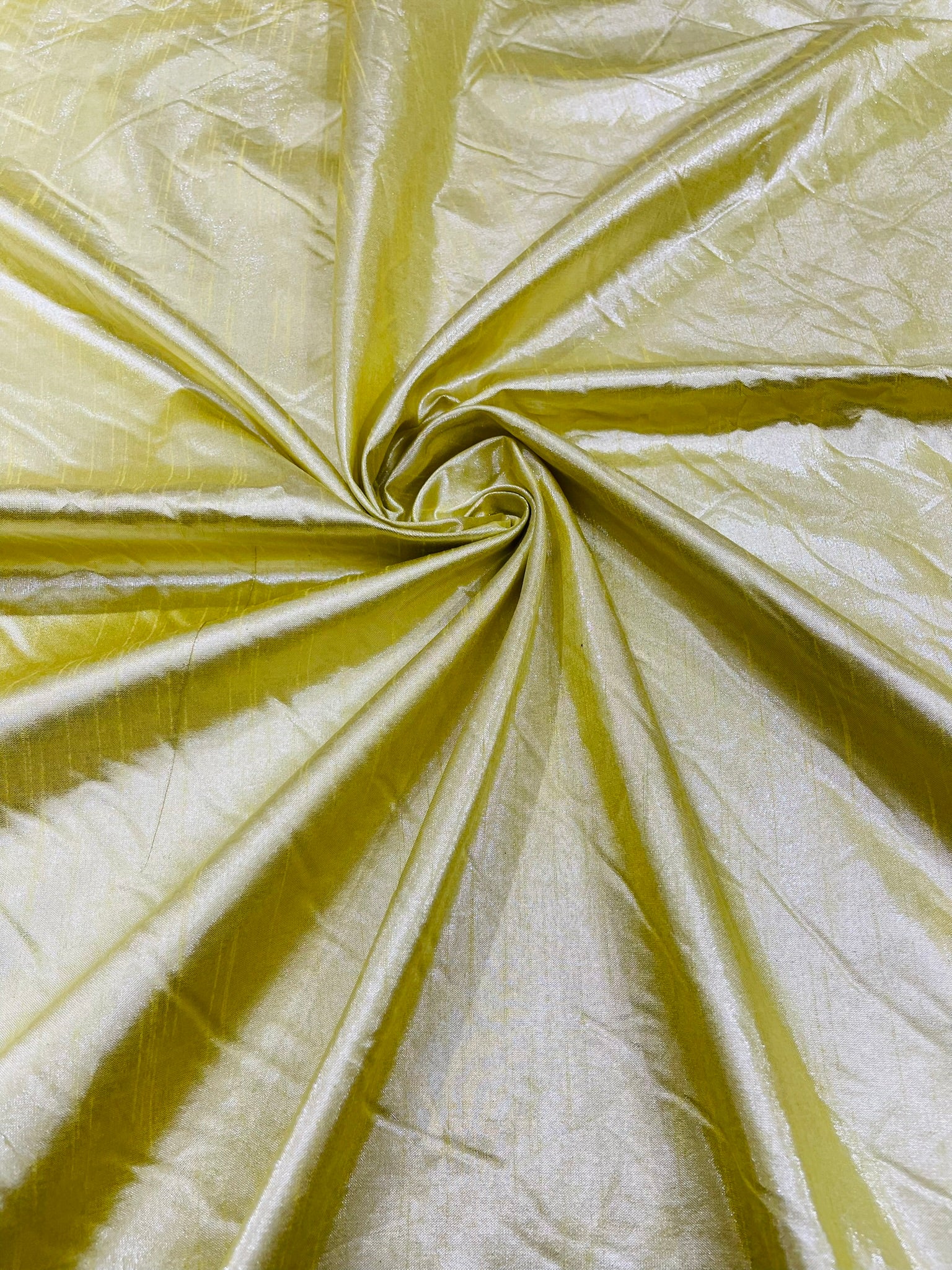 Metallic Polyester Dupioni Faux Silk Fabric | 55" Wide Wedding, Home Decor.