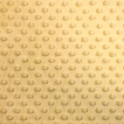 100% Polyester Minky Dimple Dot Soft Cuddle Fabric SEW Craft - 58" Wide Sold by Yard