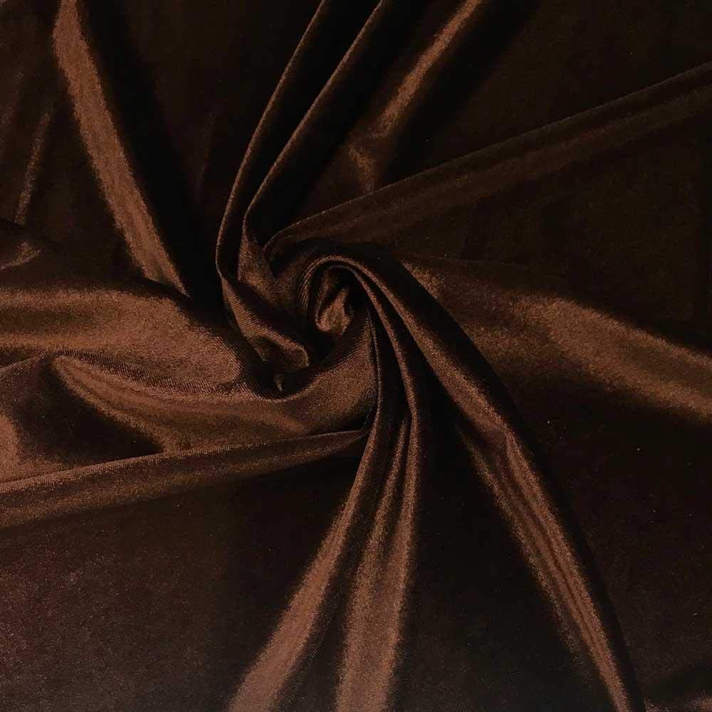 90% Polyester 10 present Spandex Stretch Velvet Fabric for Sewing Apparel Costumes Craft, 60" Wide Sold By The Yard.