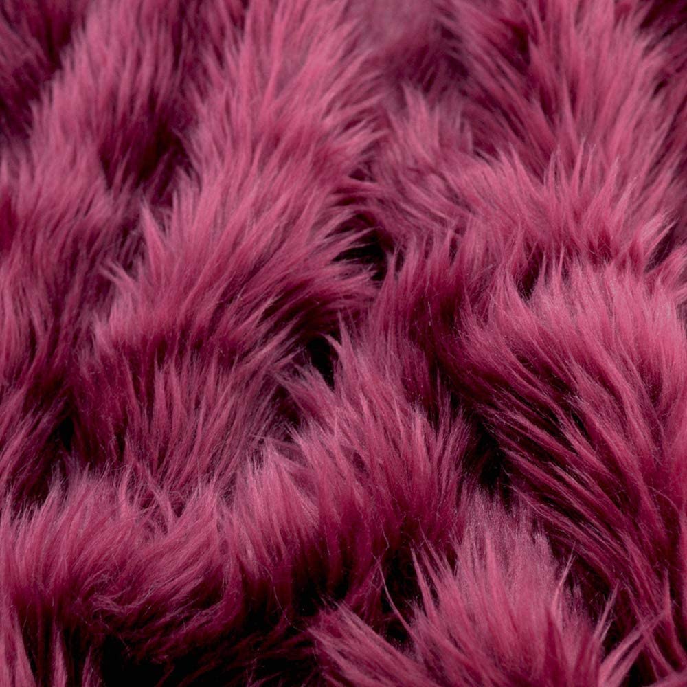 Shaggy Faux Fur Fabric by the Yard