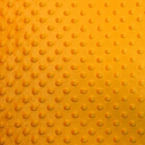 100% Polyester Minky Dimple Dot Soft Cuddle Fabric SEW Craft - 58" Wide Sold by Yard