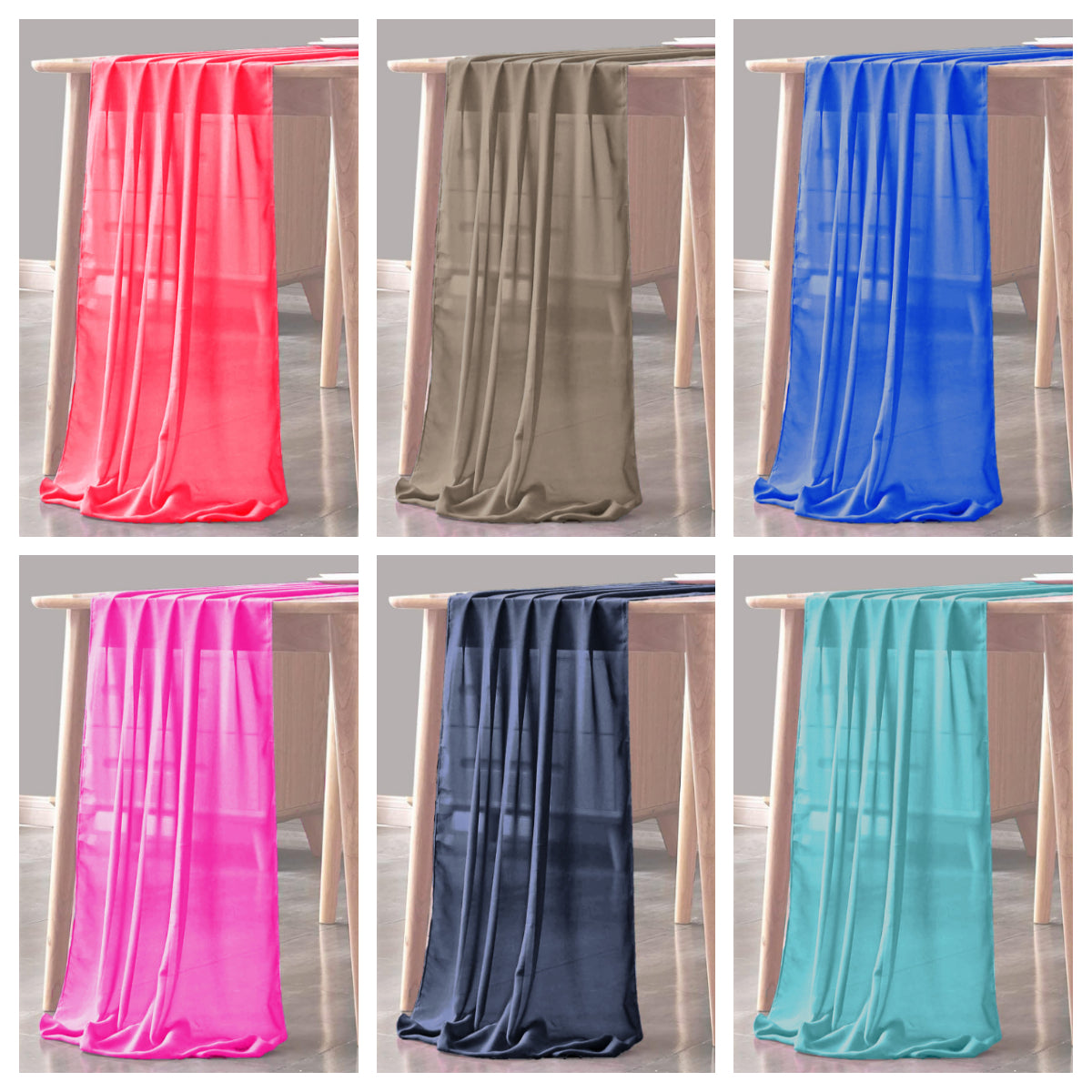 CHIFFON SHEER RUNNER (29" wide x 180" long)