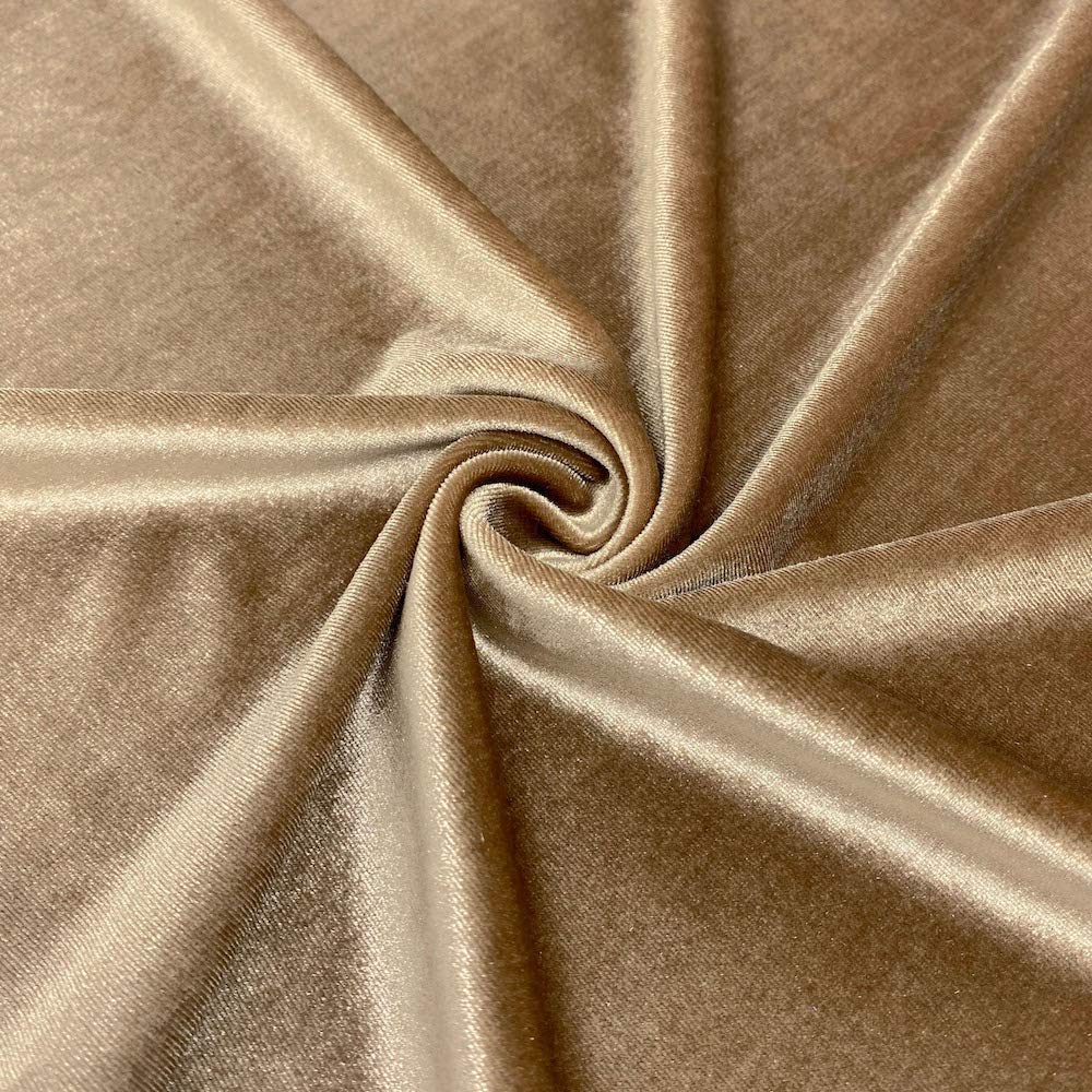 90% Polyester 10 present Spandex Stretch Velvet Fabric for Sewing Apparel Costumes Craft, 60" Wide Sold By The Yard.