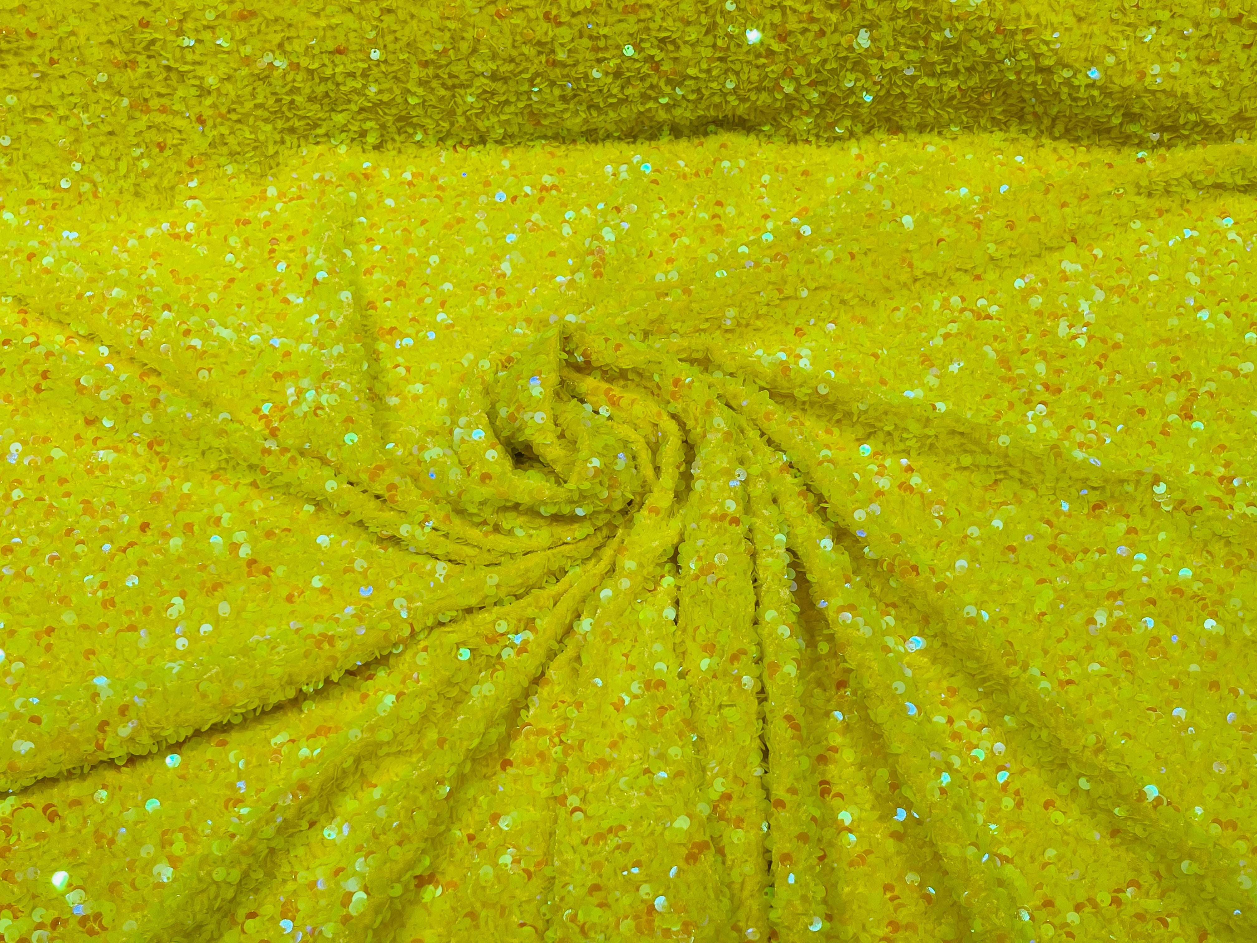 Sequin Velvet Stretch 5mm fabric 58"Wide-Prom-Nightgown fabric- Sold by the yard.