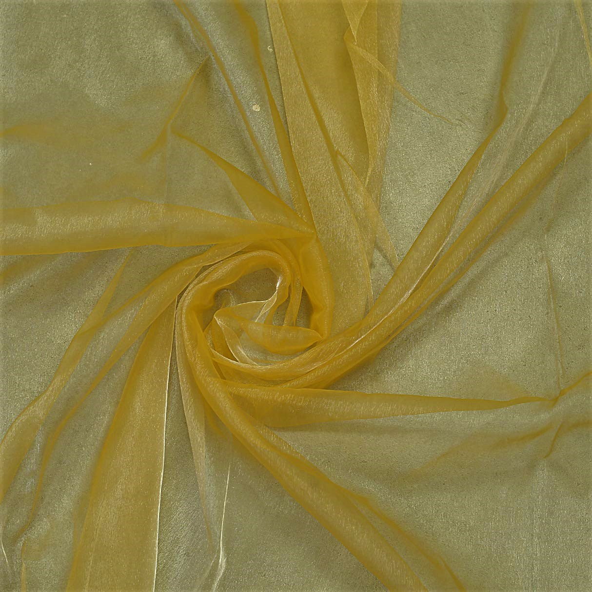 58/60" Wide 100% Polyester Soft Light Weight, Sheer, See Through Crystal Organza Fabric Sold By The Yard.