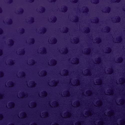 100% Polyester Minky Dimple Dot Soft Cuddle Fabric SEW Craft - 58" Wide Sold by Yard