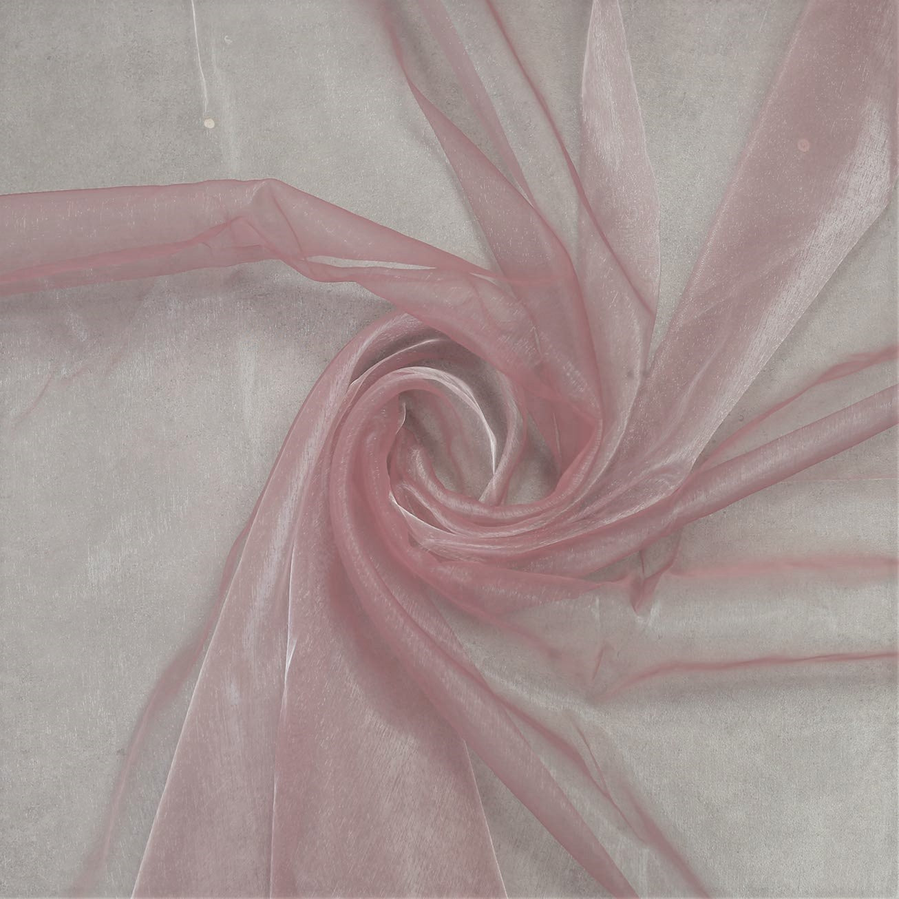 58/60" Wide 100% Polyester Soft Light Weight, Sheer, See Through Crystal Organza Fabric Sold By The Yard.