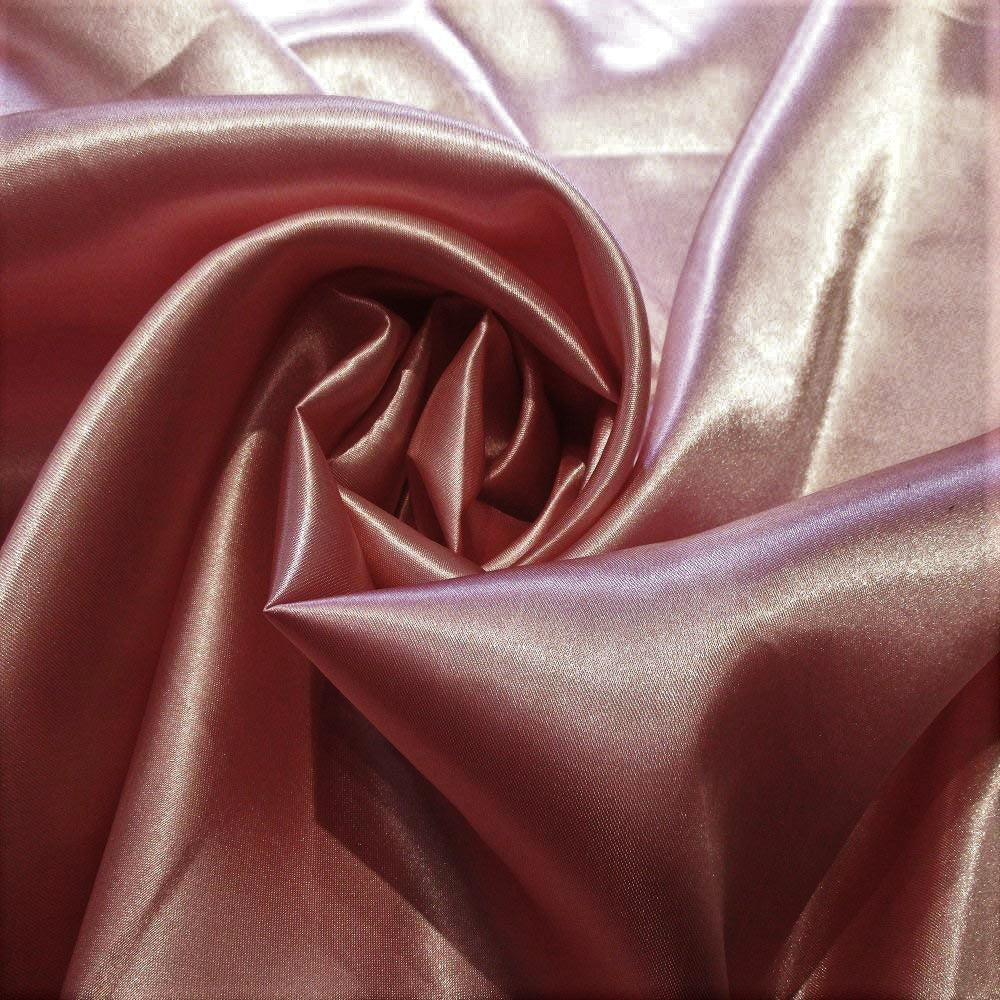 95% Percent Polyester 5% Spandex, 58 Inches Wide Matte Stretch L'Amour Satin Fabric, Sold By The Yard.