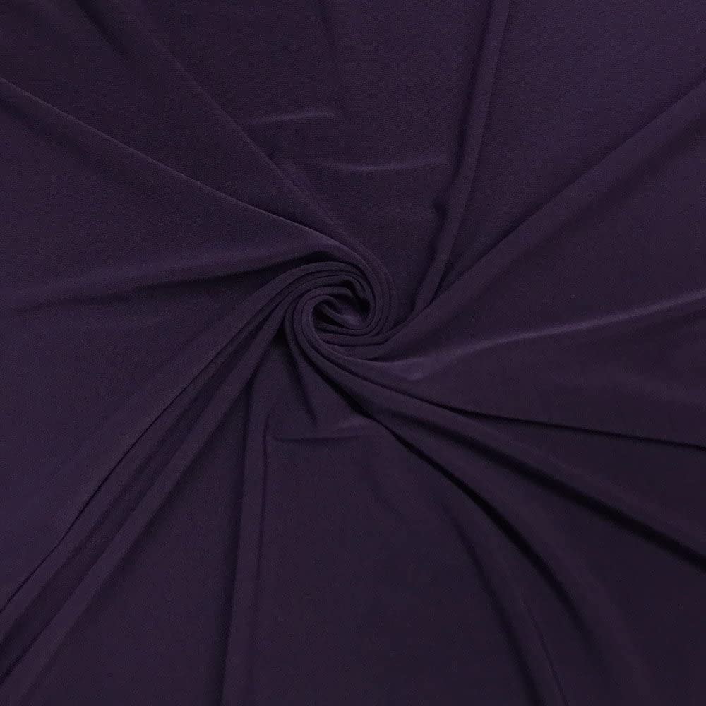 ITY Fabric Polyester Knit Jersey 2 Way Stretch Spandex. 58/59" Wide Sold By The Yard.