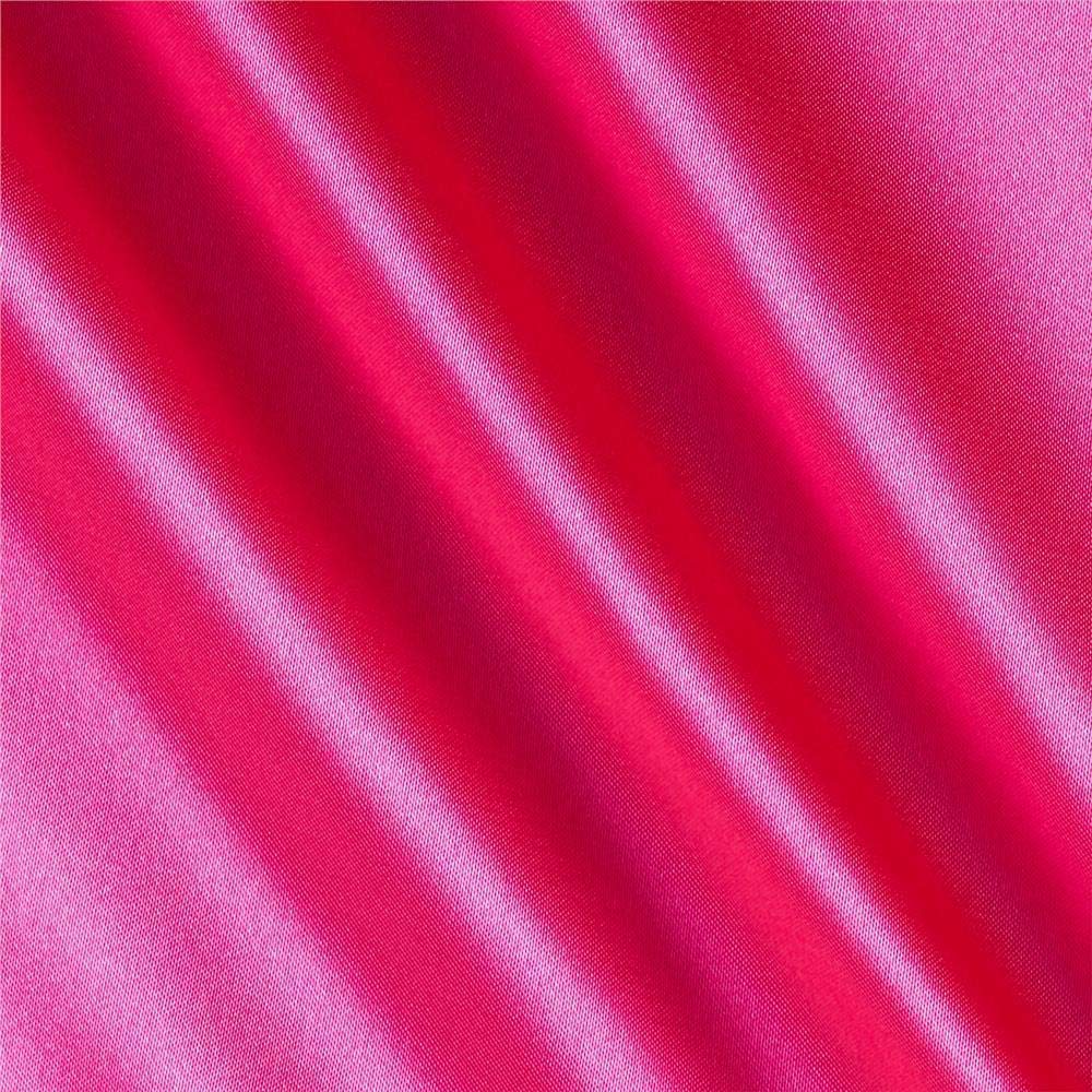 95% Percent Polyester 5% Spandex, 58 Inches Wide Matte Stretch L'Amour Satin Fabric, Sold By The Yard.