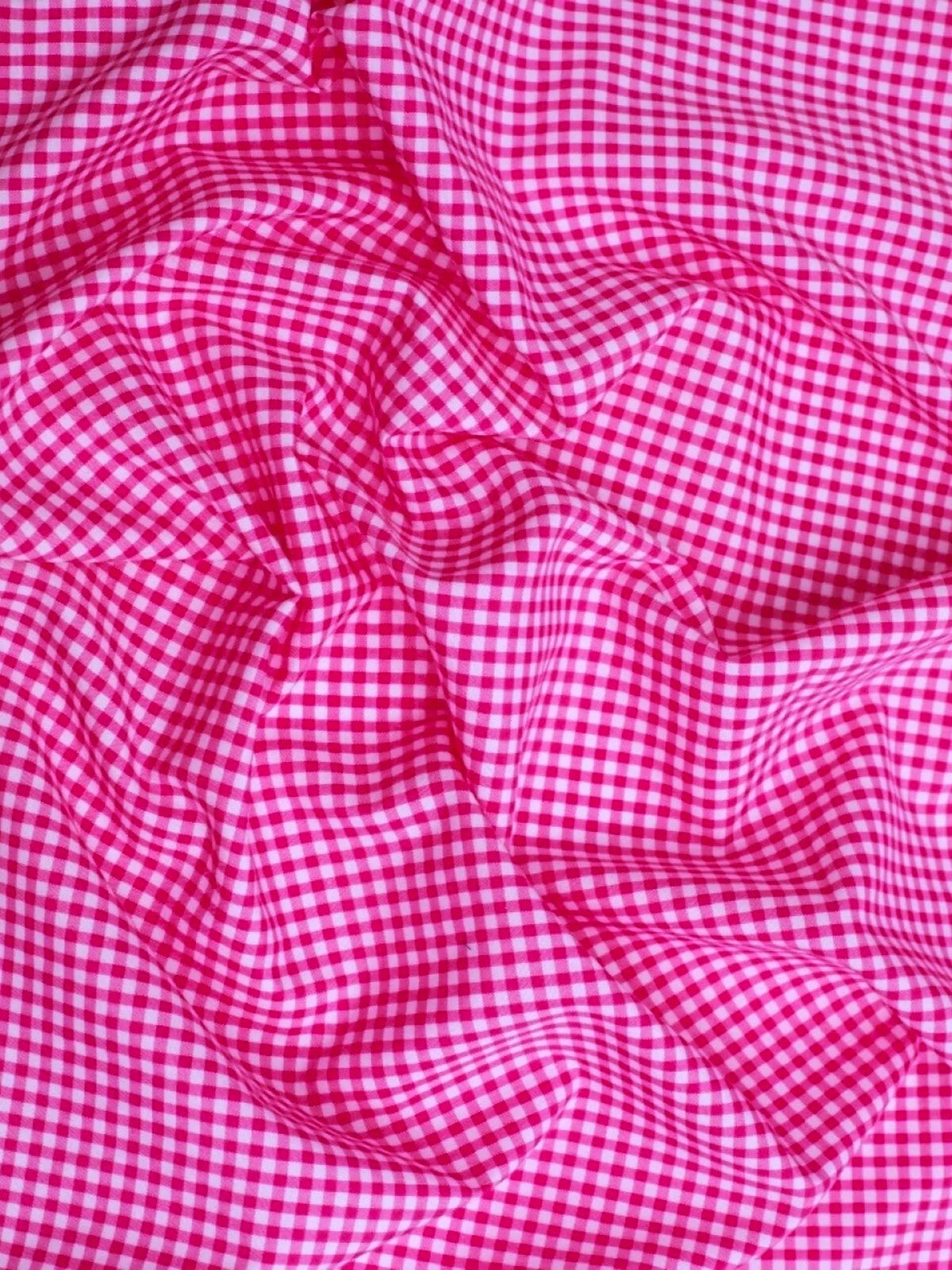 Gingham 1/8" Checkered Poly Cotton 58" Wide | VIP textiles Inc.