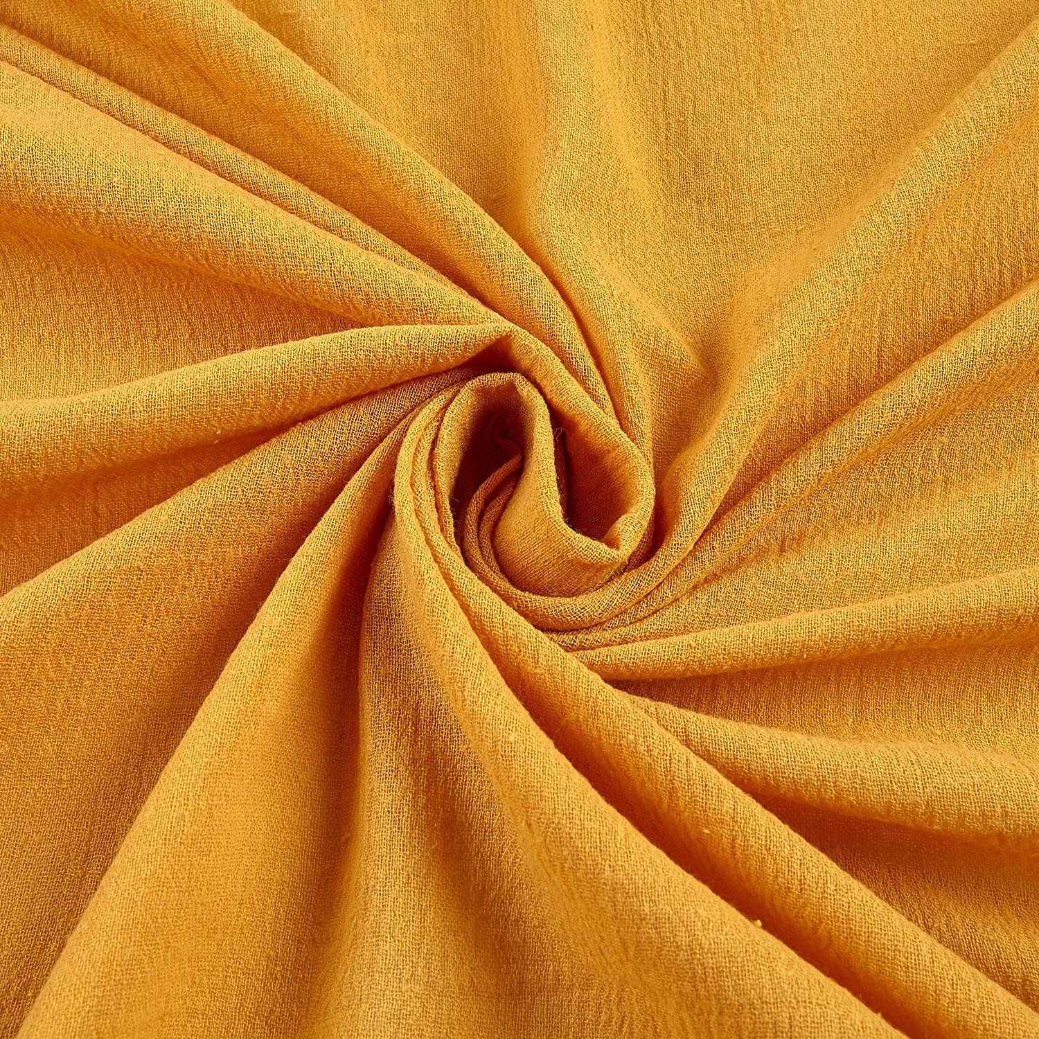 Cotton Gauze Fabric 100% Cotton 48/50" inches Wide Crinkled Lightweight Sold by The Yard.