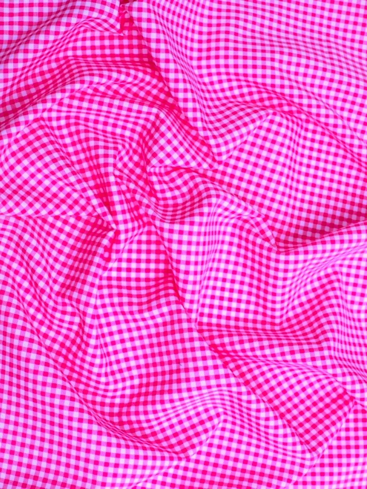 Gingham 1/8" Checkered Poly Cotton 58" Wide | VIP textiles Inc.