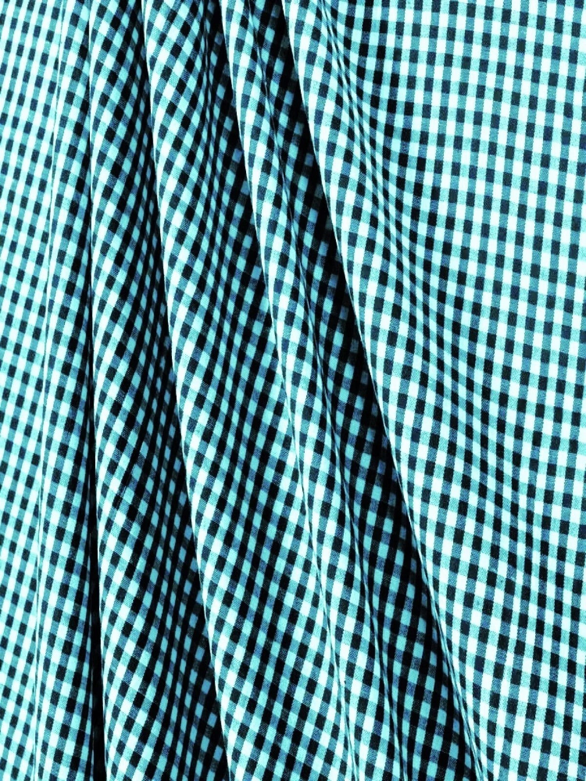 Gingham 1/8" Checkered Poly Cotton 58" Wide | VIP textiles Inc.
