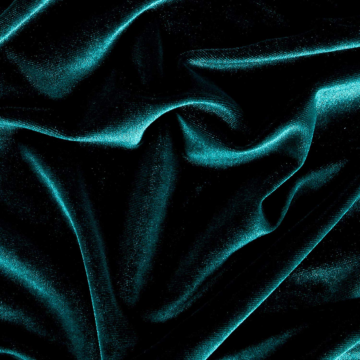 90% Polyester 10 present Spandex Stretch Velvet Fabric for Sewing Apparel Costumes Craft, 60" Wide Sold By The Yard.