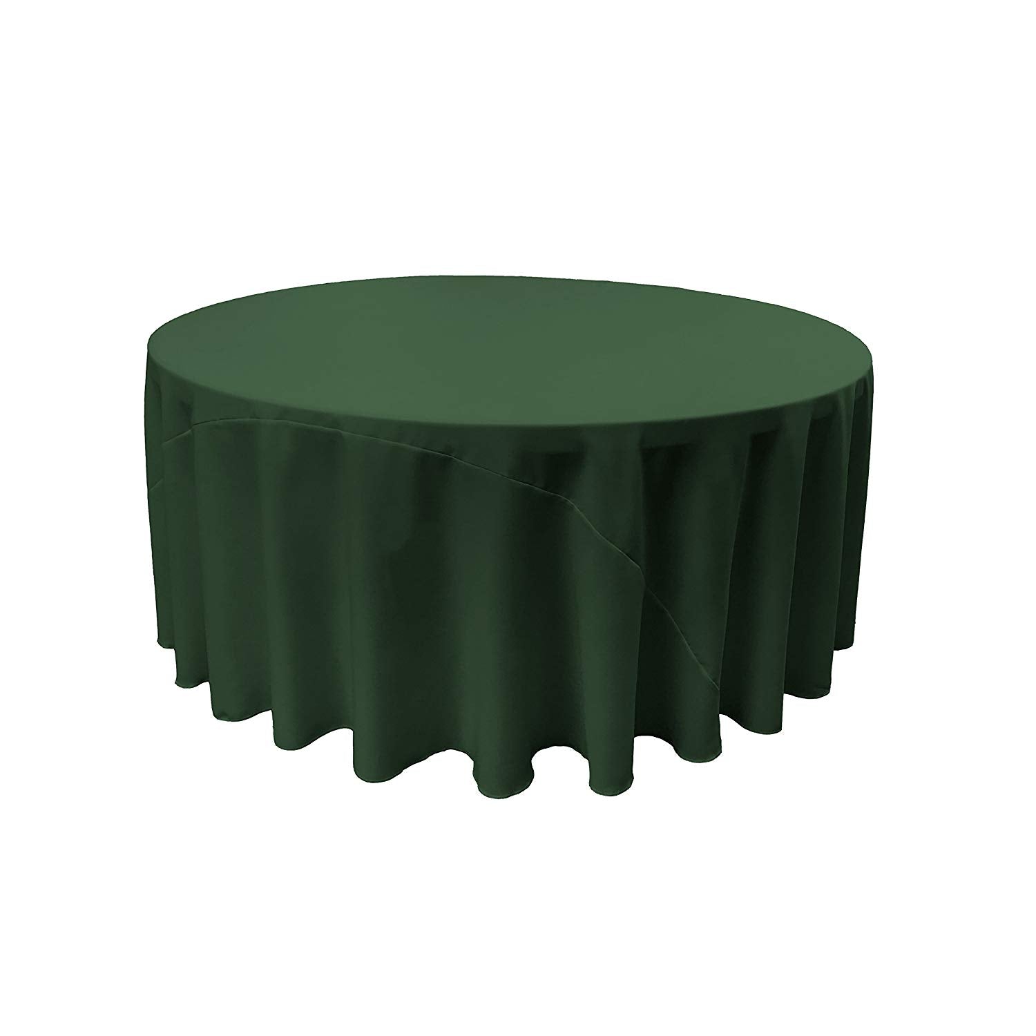 84" Round Tablecloth With Seams Polyester Poplin / Party Supply / Choose Size Below.