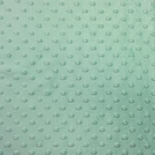 100% Polyester Minky Dimple Dot Soft Cuddle Fabric SEW Craft - 58" Wide Sold by Yard