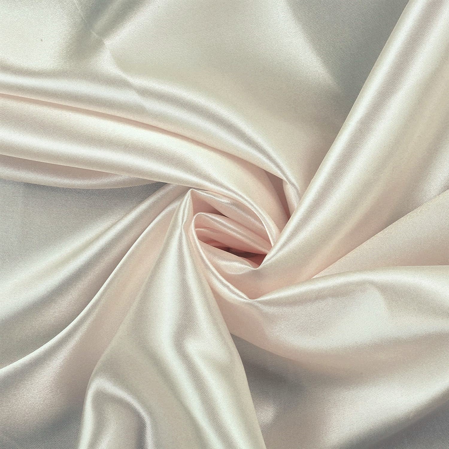 Crepe Satin Bridal Fabric Draper-Prom-wedding-nightgown- Soft 58"-60" Inches Sold by The Yard.