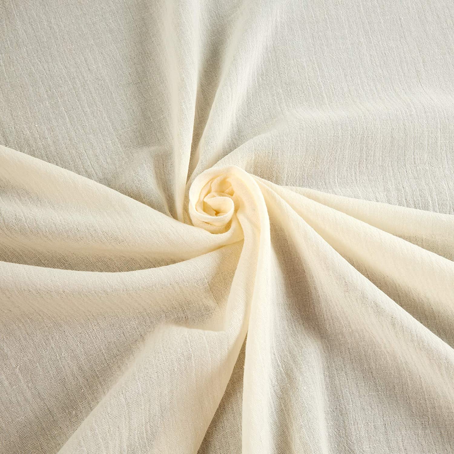 Cotton Gauze Fabric 100% Cotton 48/50" inches Wide Crinkled Lightweight Sold by The Yard.