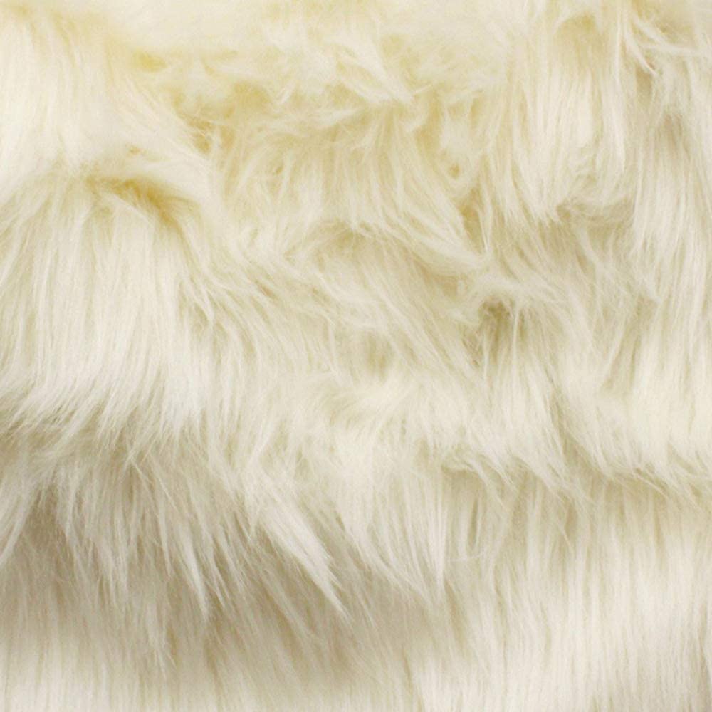 Shaggy Faux Fur Fabric by the Yard