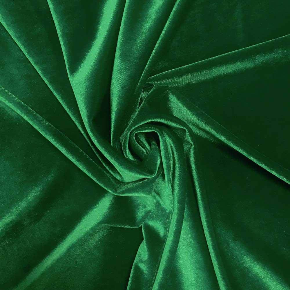 90% Polyester 10 present Spandex Stretch Velvet Fabric for Sewing Apparel Costumes Craft, 60" Wide Sold By The Yard.