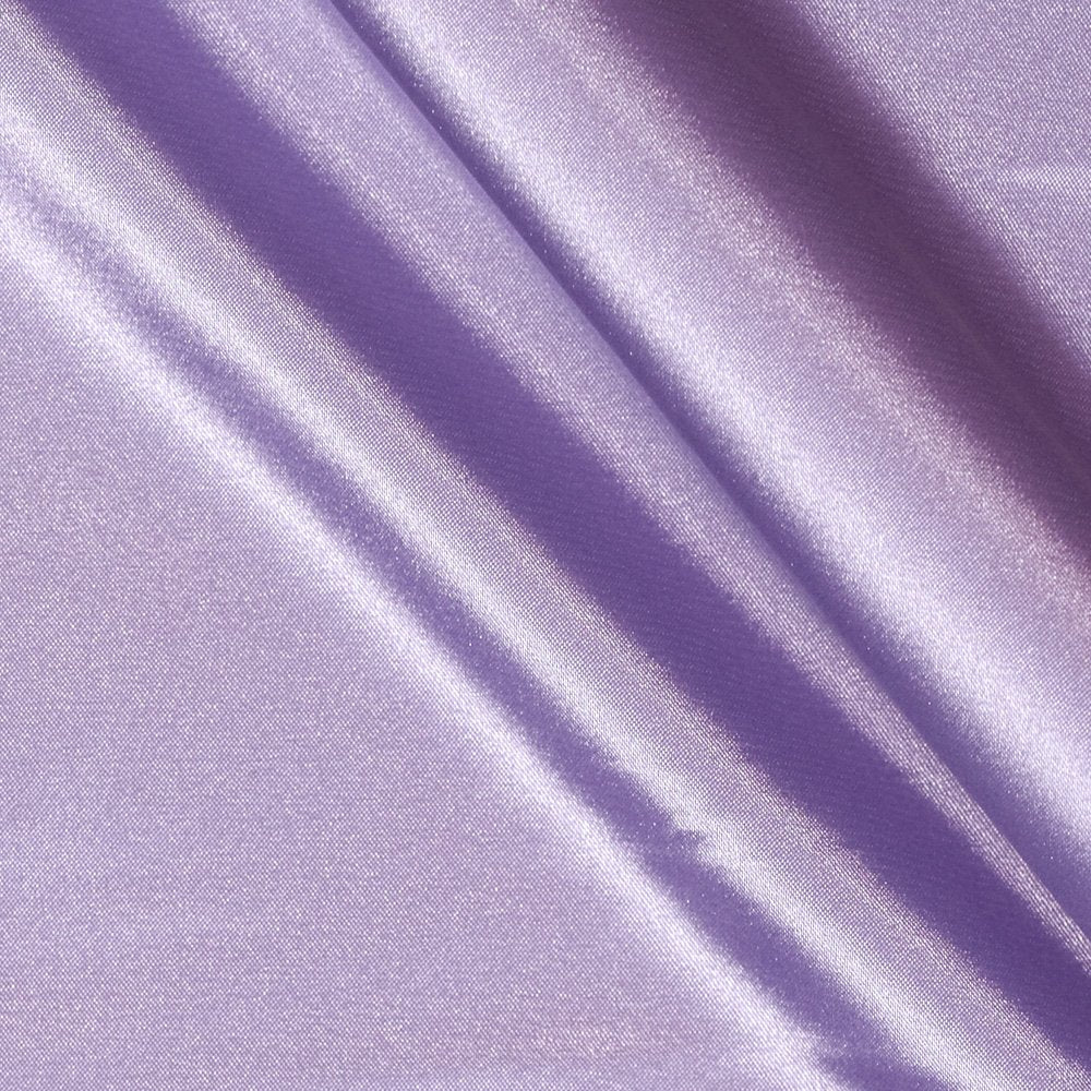 96 percent Polyester, 4% Spandex Light Weight Silky Stretch Charmeuse Satin Fabric by The Yard, 58-59" Wide.