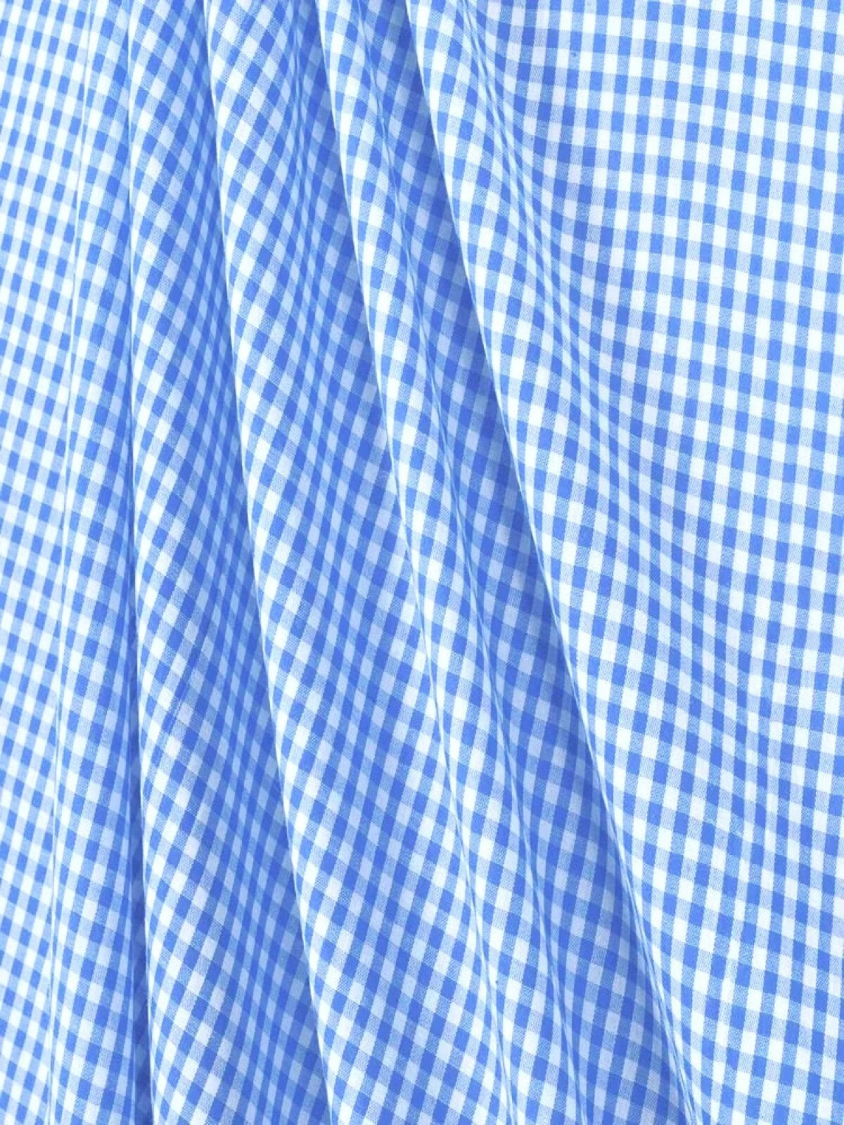 Gingham 1/8" Checkered Poly Cotton 58" Wide | VIP textiles Inc.