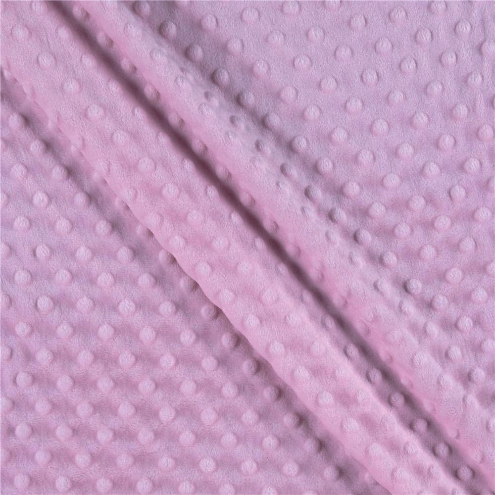 100% Polyester Minky Dimple Dot Soft Cuddle Fabric SEW Craft - 58" Wide Sold by Yard