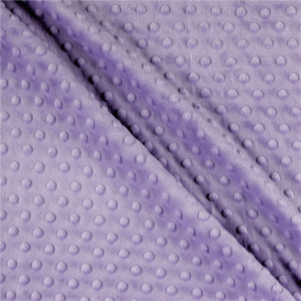 100% Polyester Minky Dimple Dot Soft Cuddle Fabric SEW Craft - 58" Wide Sold by Yard