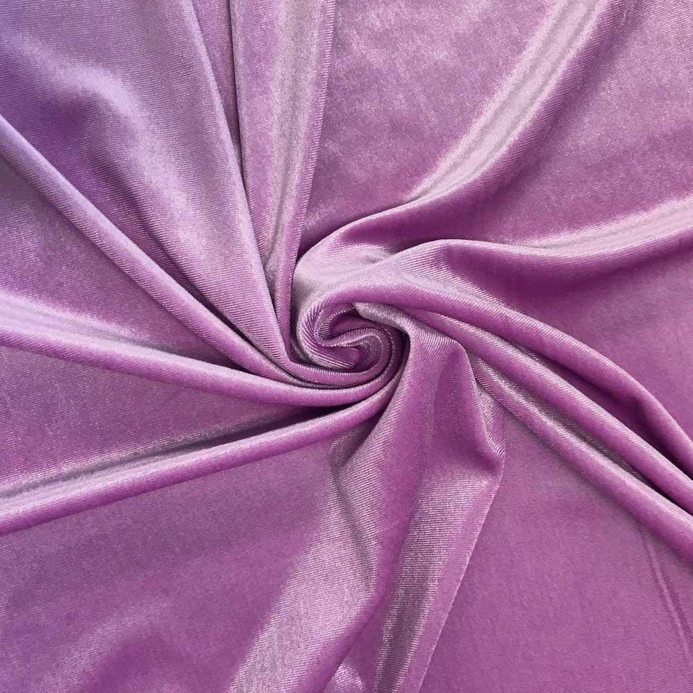 90% Polyester 10 present Spandex Stretch Velvet Fabric for Sewing Apparel Costumes Craft, 60" Wide Sold By The Yard.