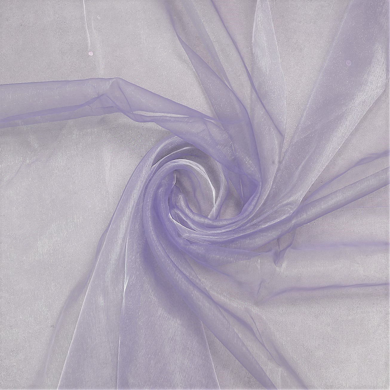 58/60" Wide 100% Polyester Soft Light Weight, Sheer, See Through Crystal Organza Fabric Sold By The Yard.