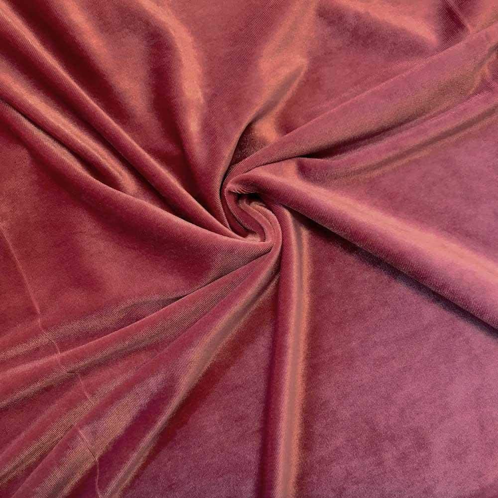 90% Polyester 10 present Spandex Stretch Velvet Fabric for Sewing Apparel Costumes Craft, 60" Wide Sold By The Yard.