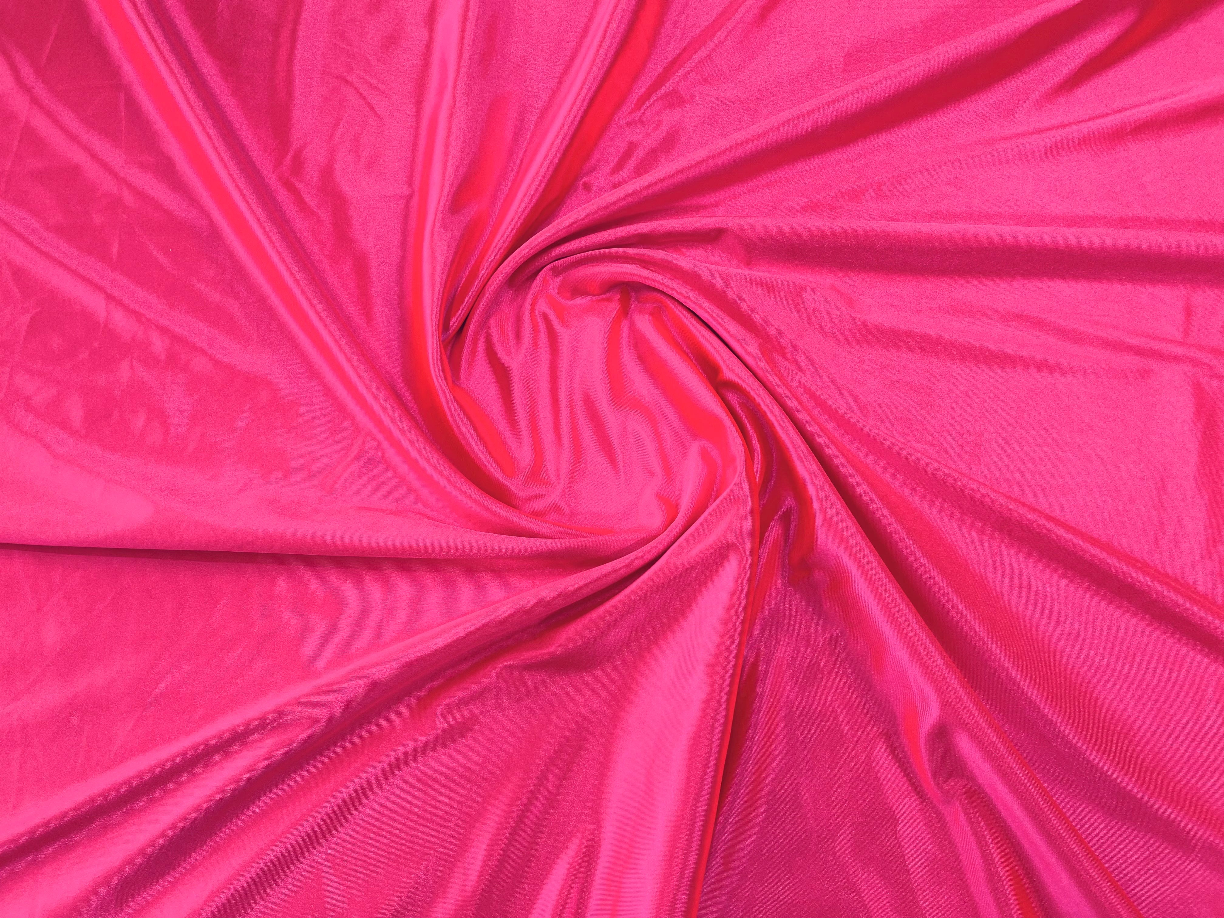 Deluxe Shiny Polyester Spandex Fabric Stretch 58" Wide Sold by The Yard.