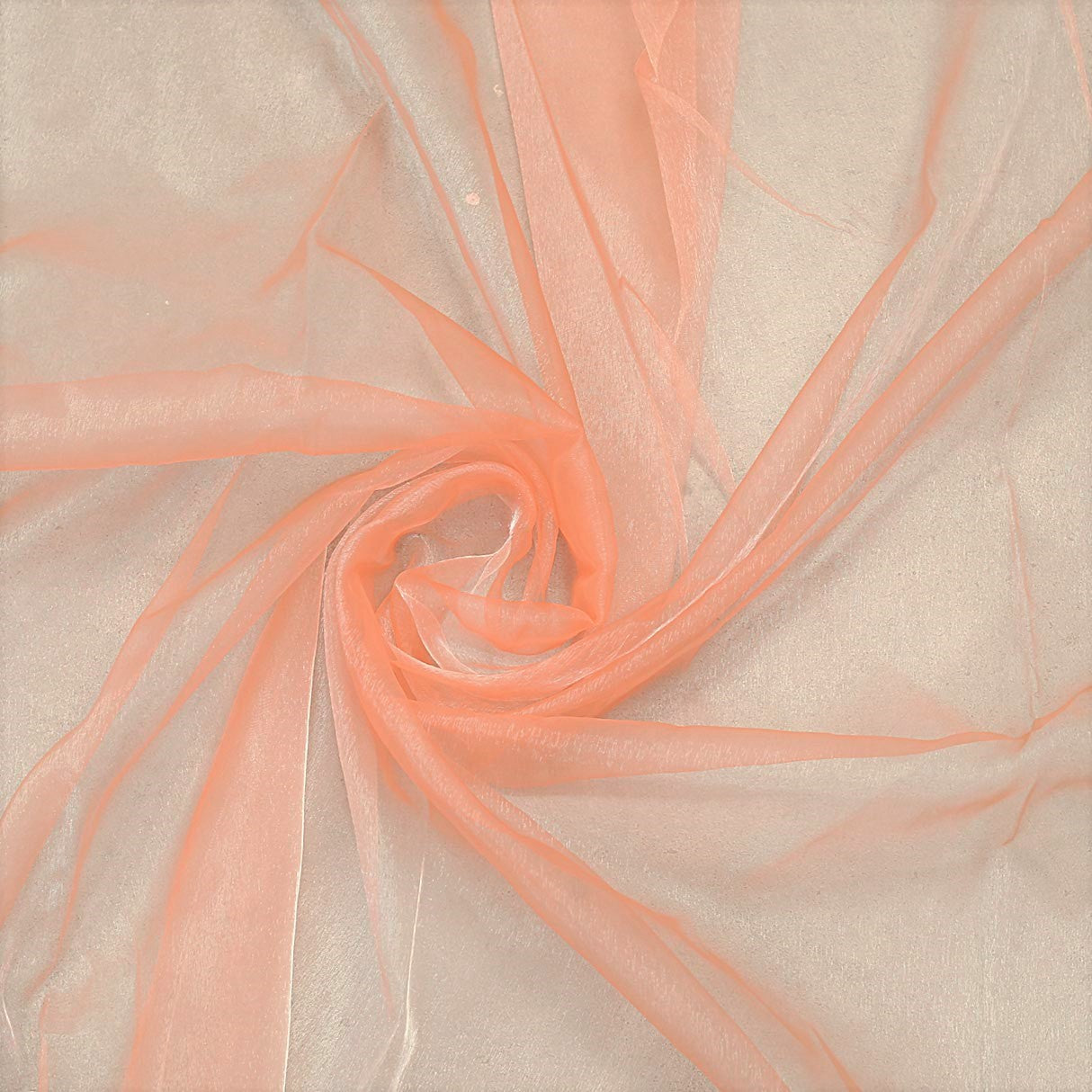 58/60" Wide 100% Polyester Soft Light Weight, Sheer, See Through Crystal Organza Fabric Sold By The Yard.