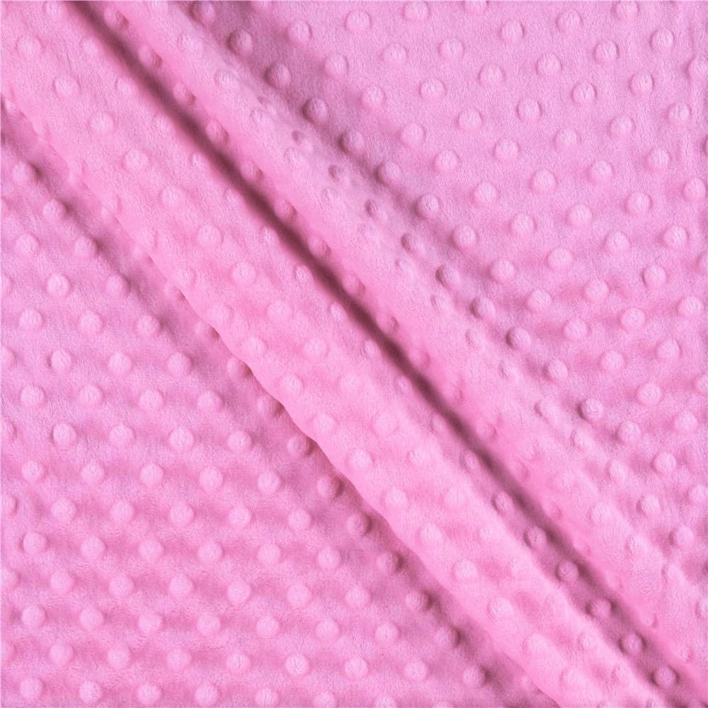 100% Polyester Minky Dimple Dot Soft Cuddle Fabric SEW Craft - 58" Wide Sold by Yard