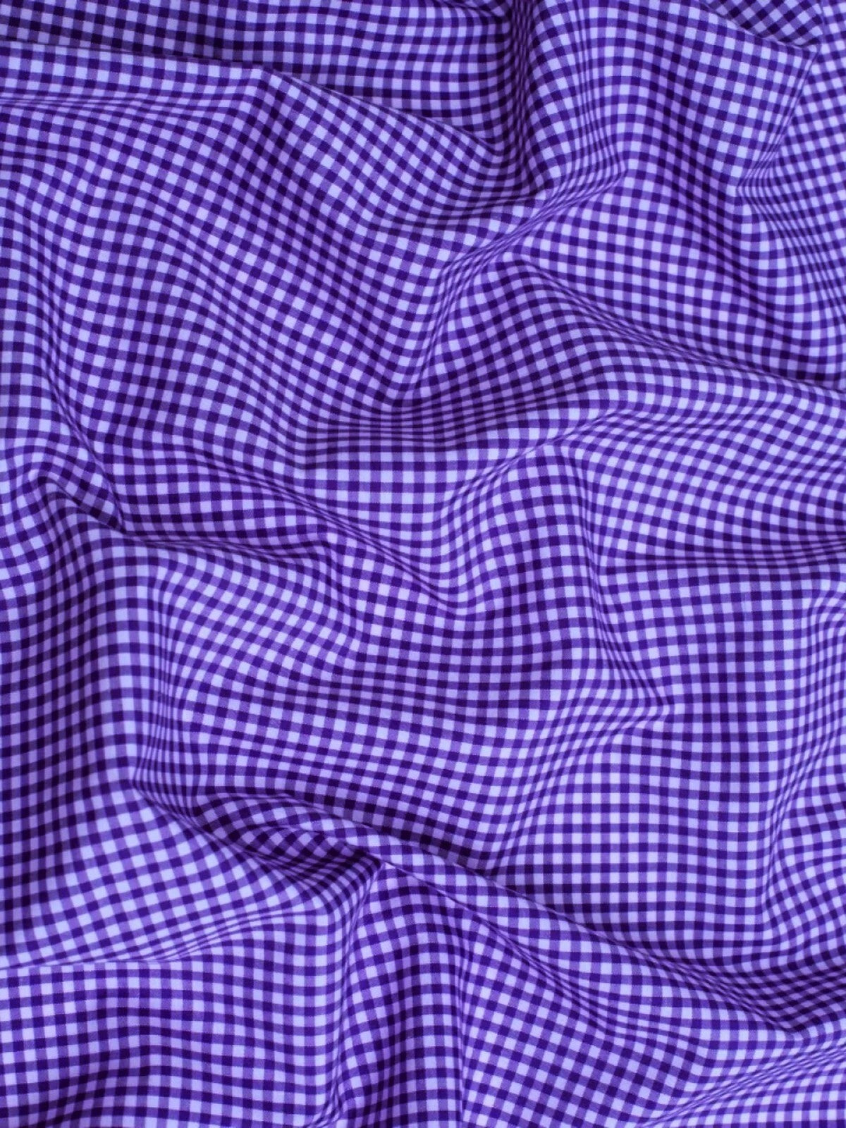 Gingham 1/8" Checkered Poly Cotton 58" Wide | VIP textiles Inc.