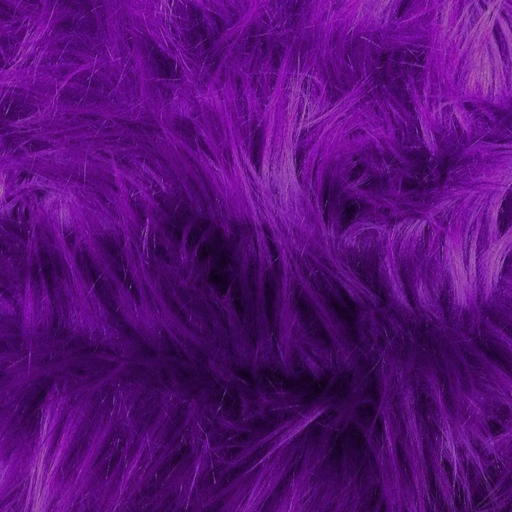 Shaggy Faux Fur Fabric by the Yard