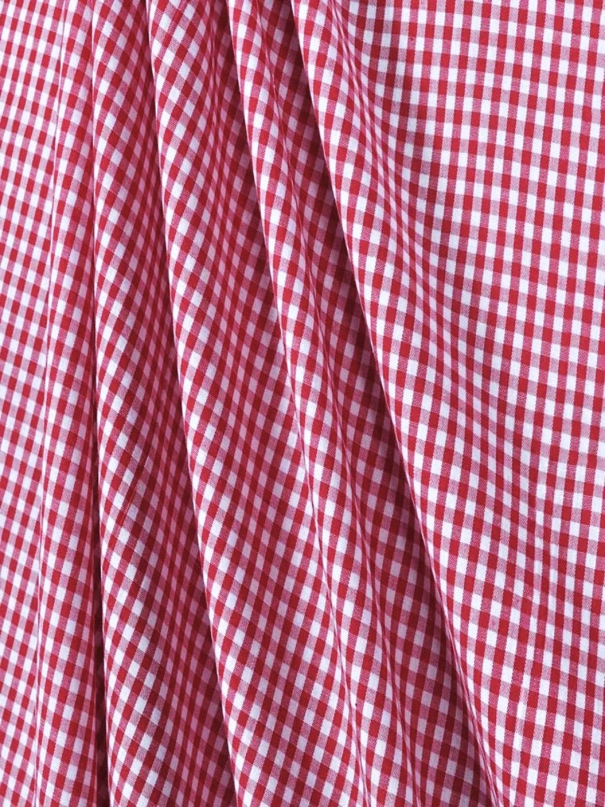 Gingham 1/8" Checkered Poly Cotton 58" Wide | VIP textiles Inc.