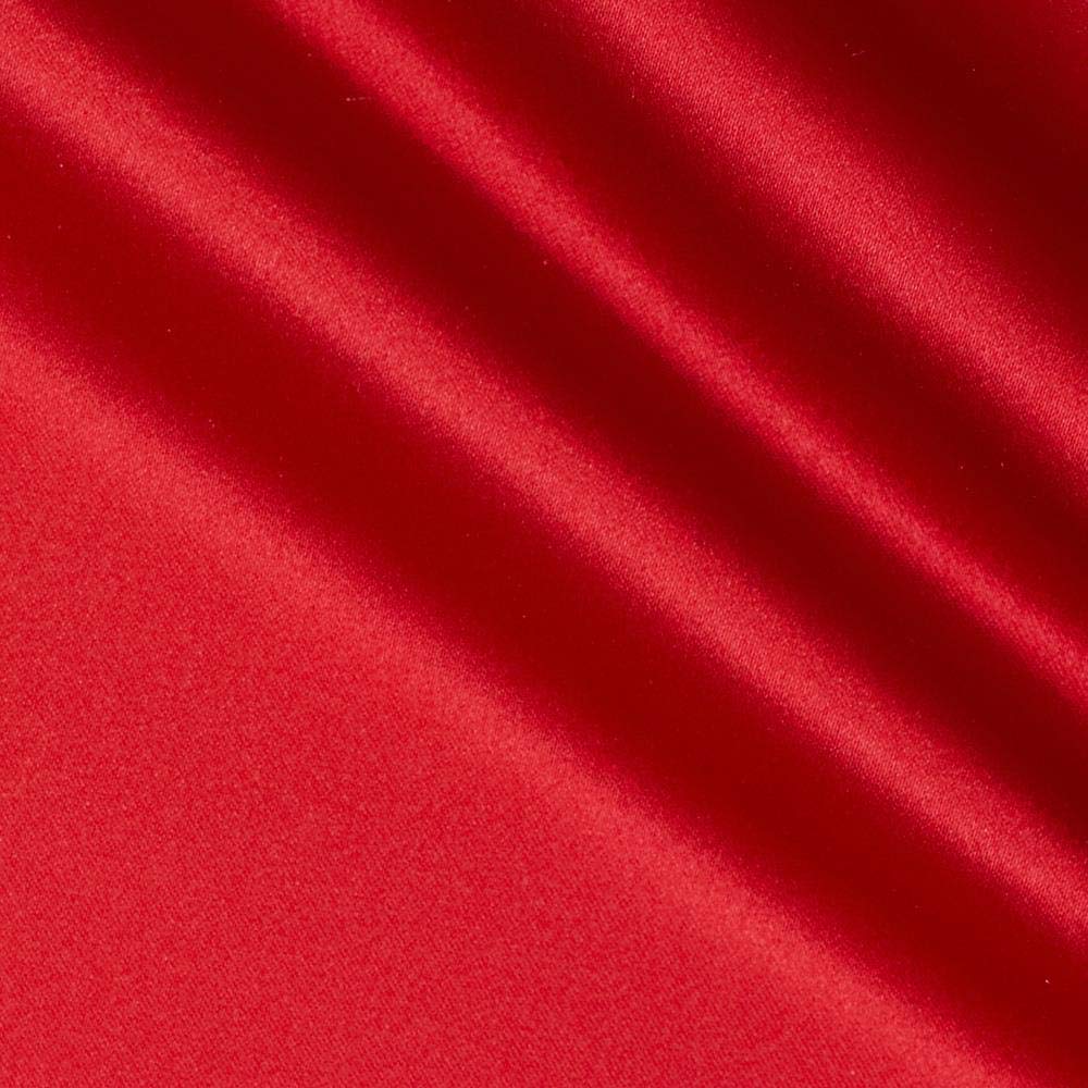 95% Percent Polyester 5% Spandex, 58 Inches Wide Matte Stretch L'Amour Satin Fabric, Sold By The Yard.