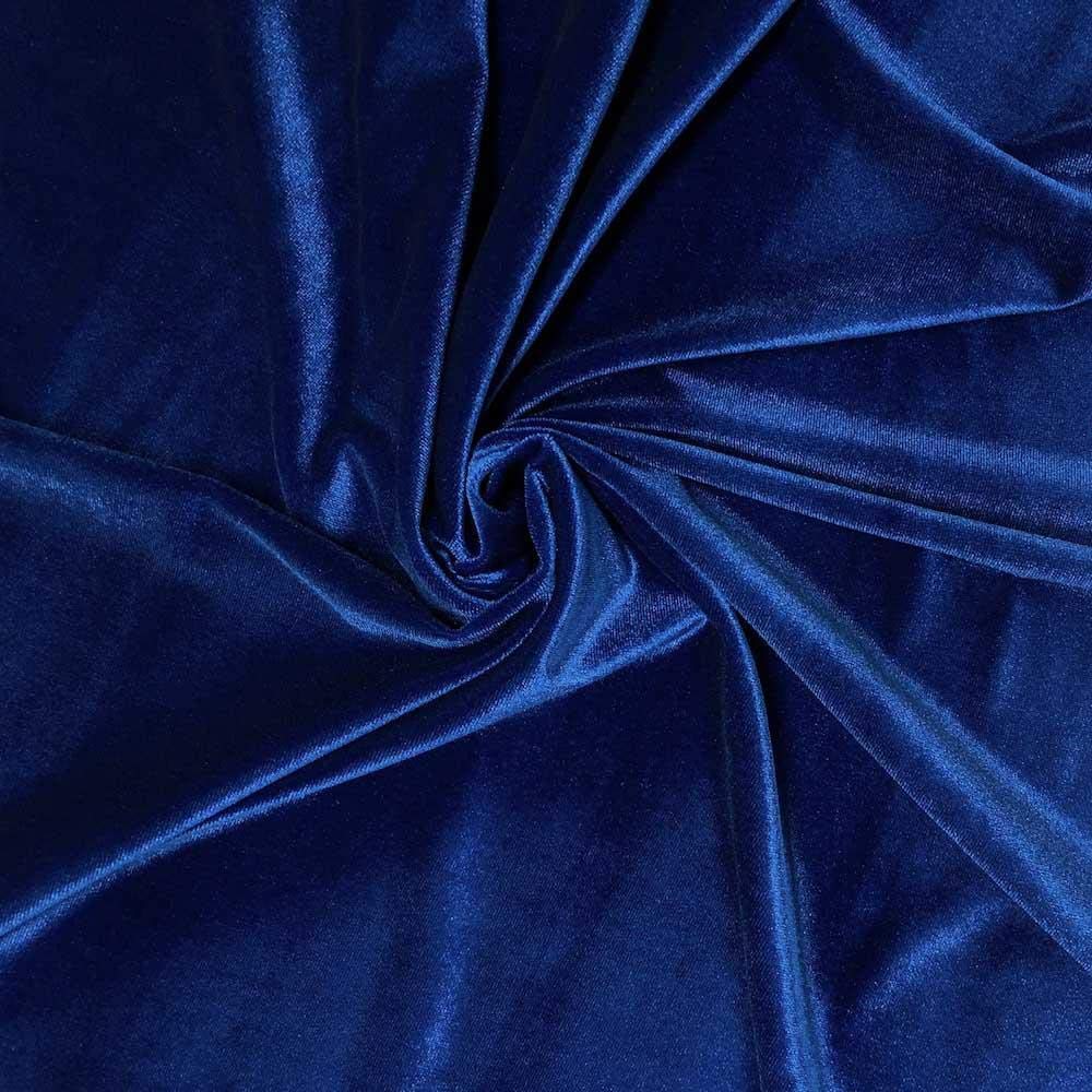 90% Polyester 10 present Spandex Stretch Velvet Fabric for Sewing Apparel Costumes Craft, 60" Wide Sold By The Yard.