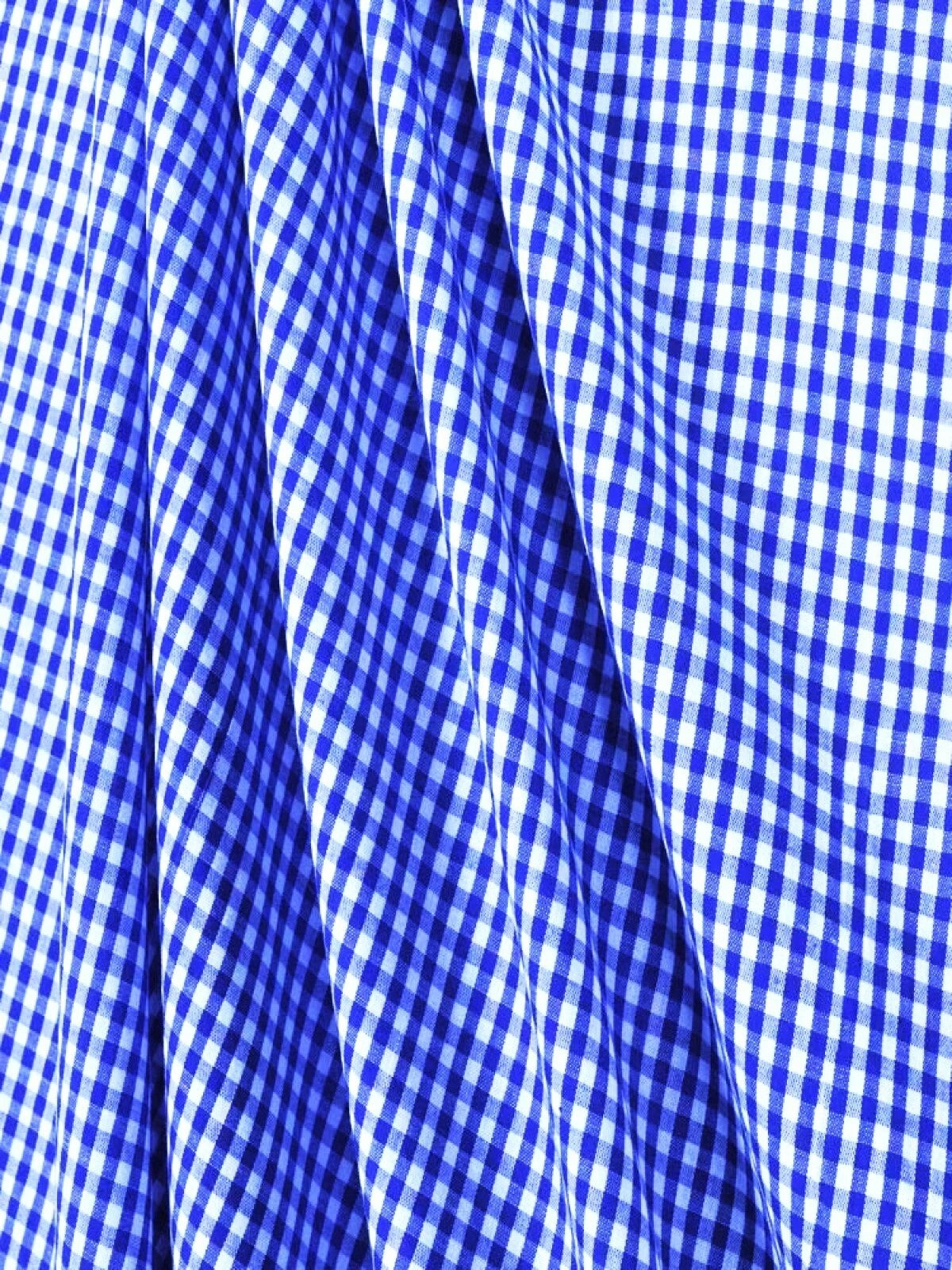 Gingham 1/8" Checkered Poly Cotton 58" Wide | VIP textiles Inc.