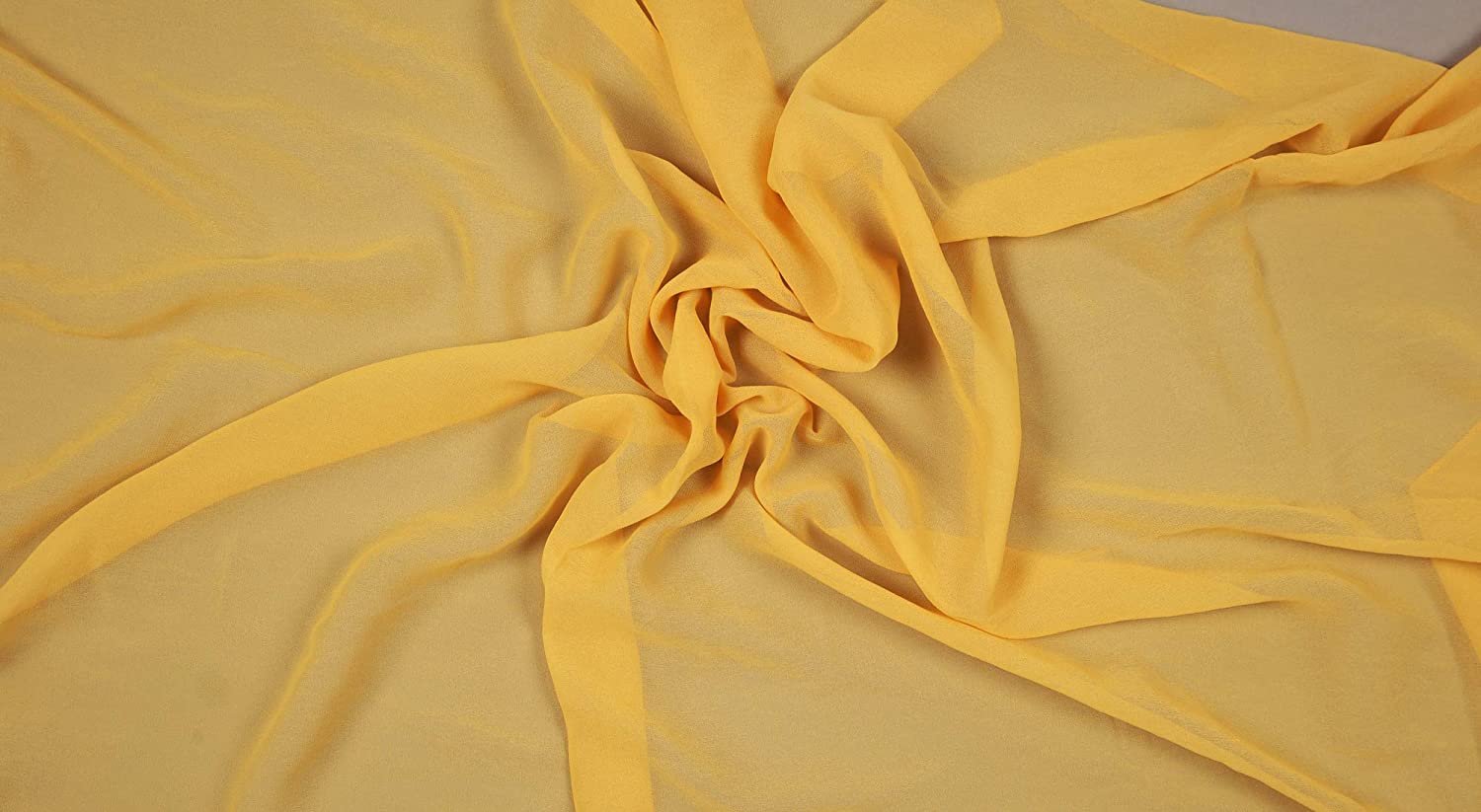 58/60" Wide 100% Polyester Soft Light Weight, Sheer, See Through Chiffon Fabric Sold By The Yard.